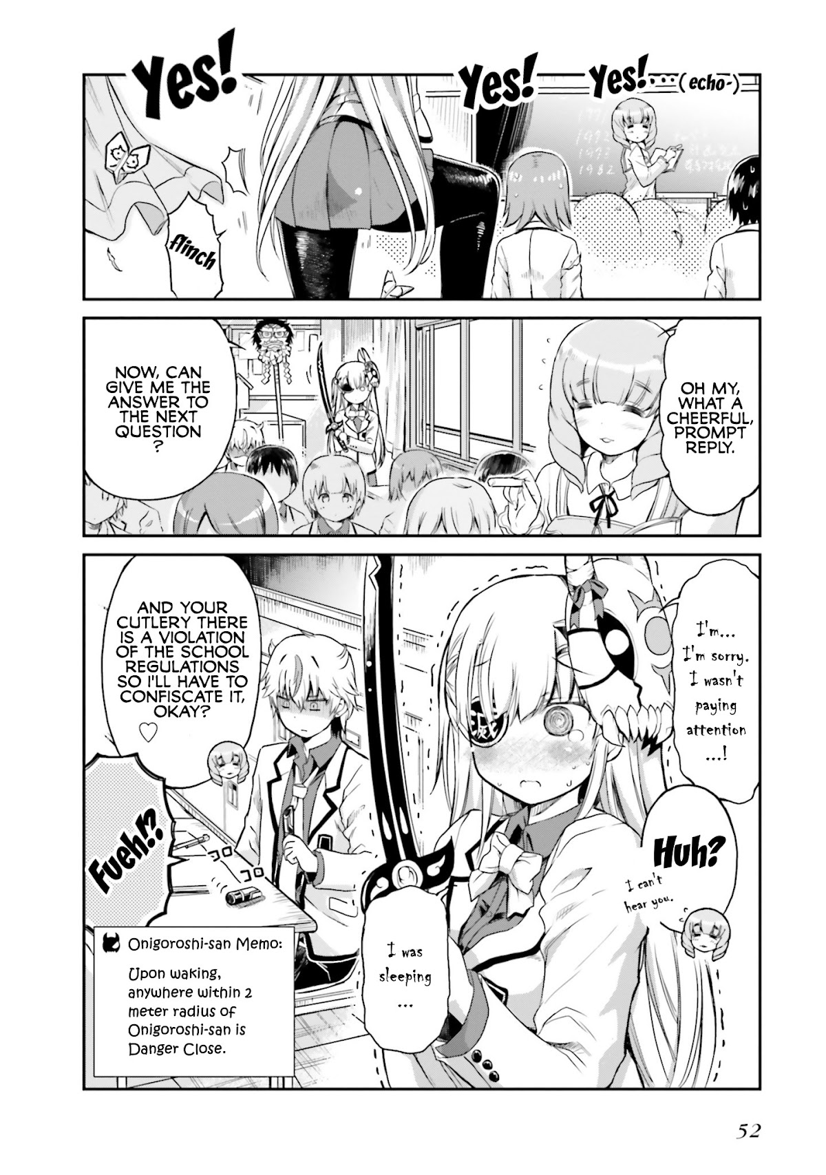 Choroidesuyo Onigoroshi-san! Chapter 3 page 6 - Chapter 3: Onigoroshi-san, in Defeat