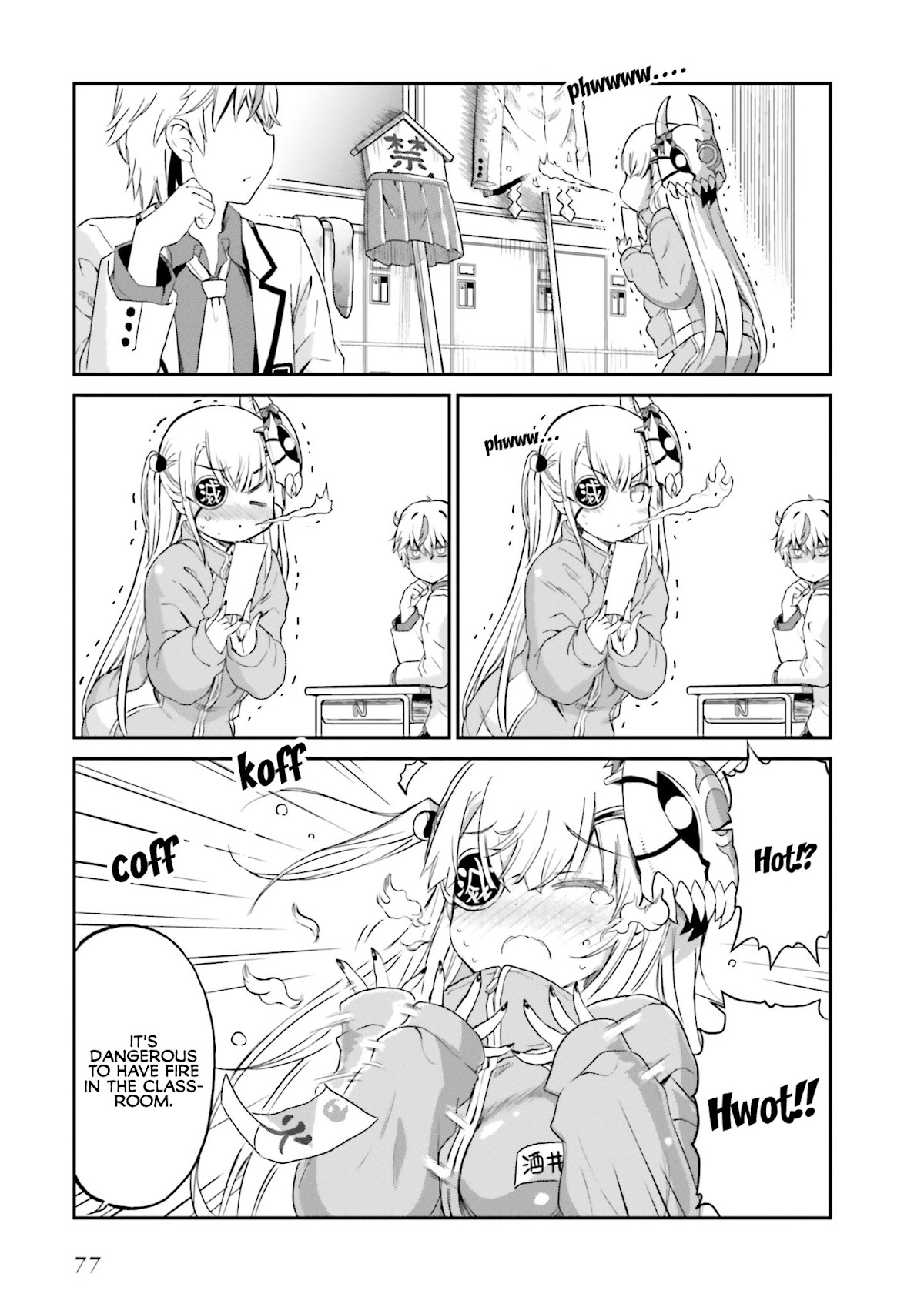 Choroidesuyo Onigoroshi-san! Chapter 4 page 11 - Chapter 4: Onigoroshi-san is Drenched