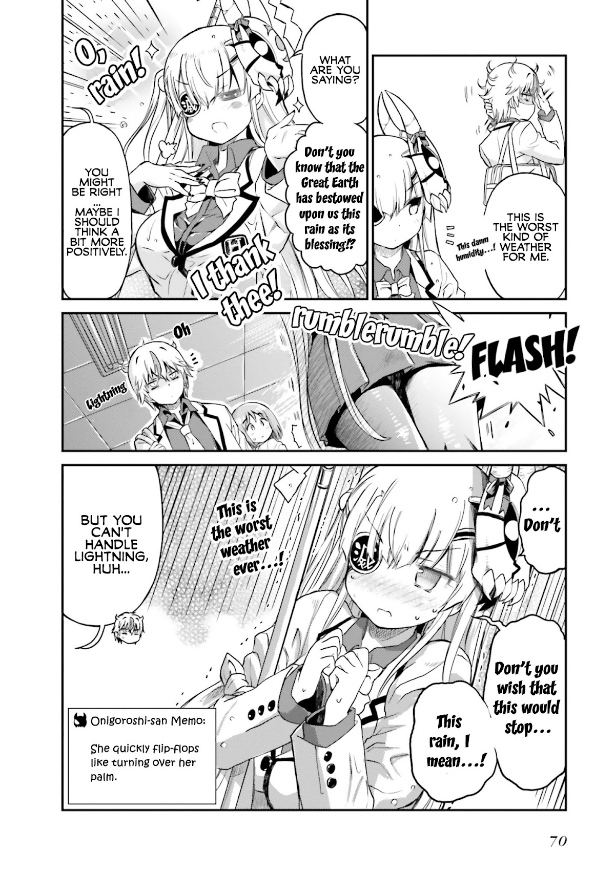 Choroidesuyo Onigoroshi-san! Chapter 4 page 4 - Chapter 4: Onigoroshi-san is Drenched