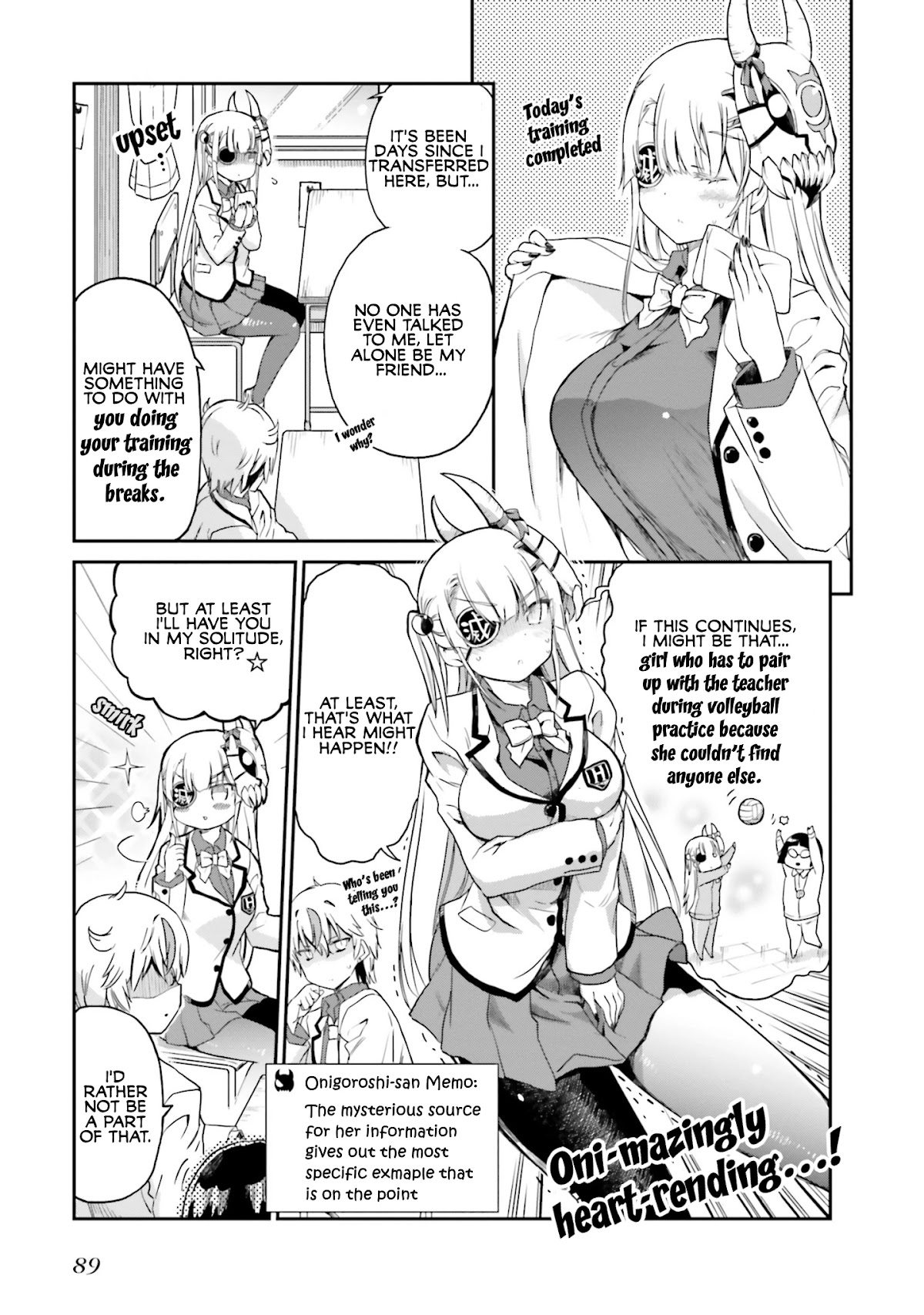 Choroidesuyo Onigoroshi-san! Chapter 5 page 3 - Chapter 5: Onigoroshi-san, All Alone