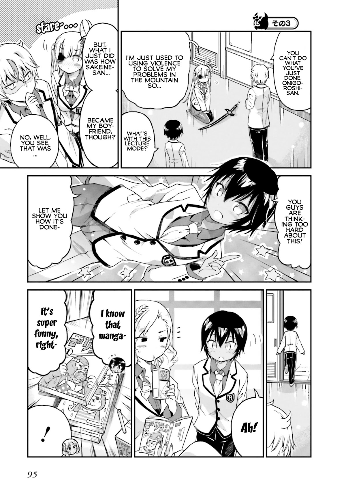 Choroidesuyo Onigoroshi-san! Chapter 5 page 9 - Chapter 5: Onigoroshi-san, All Alone