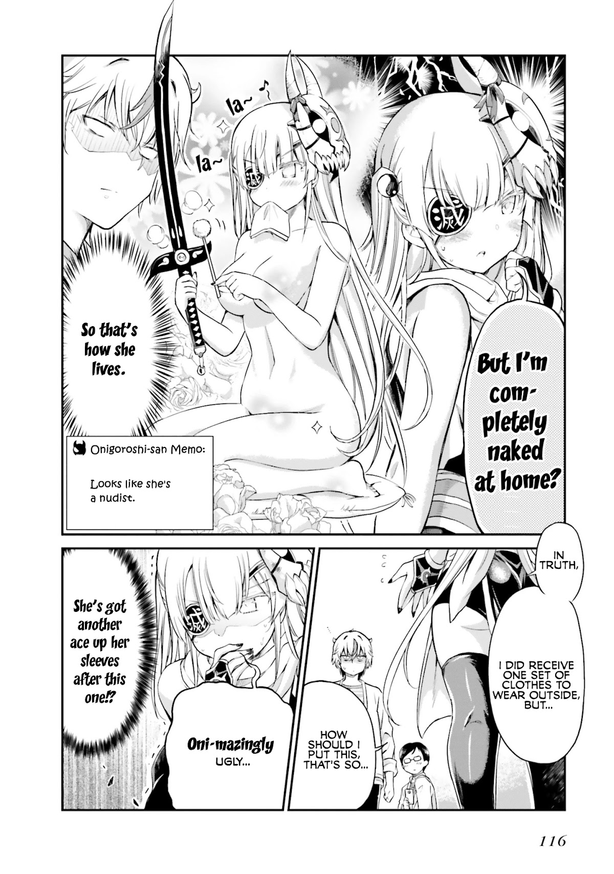 Choroidesuyo Onigoroshi-san! Chapter 6 page 10 - Chapter 6: Onigoroshi-san, Her First Mobilization
