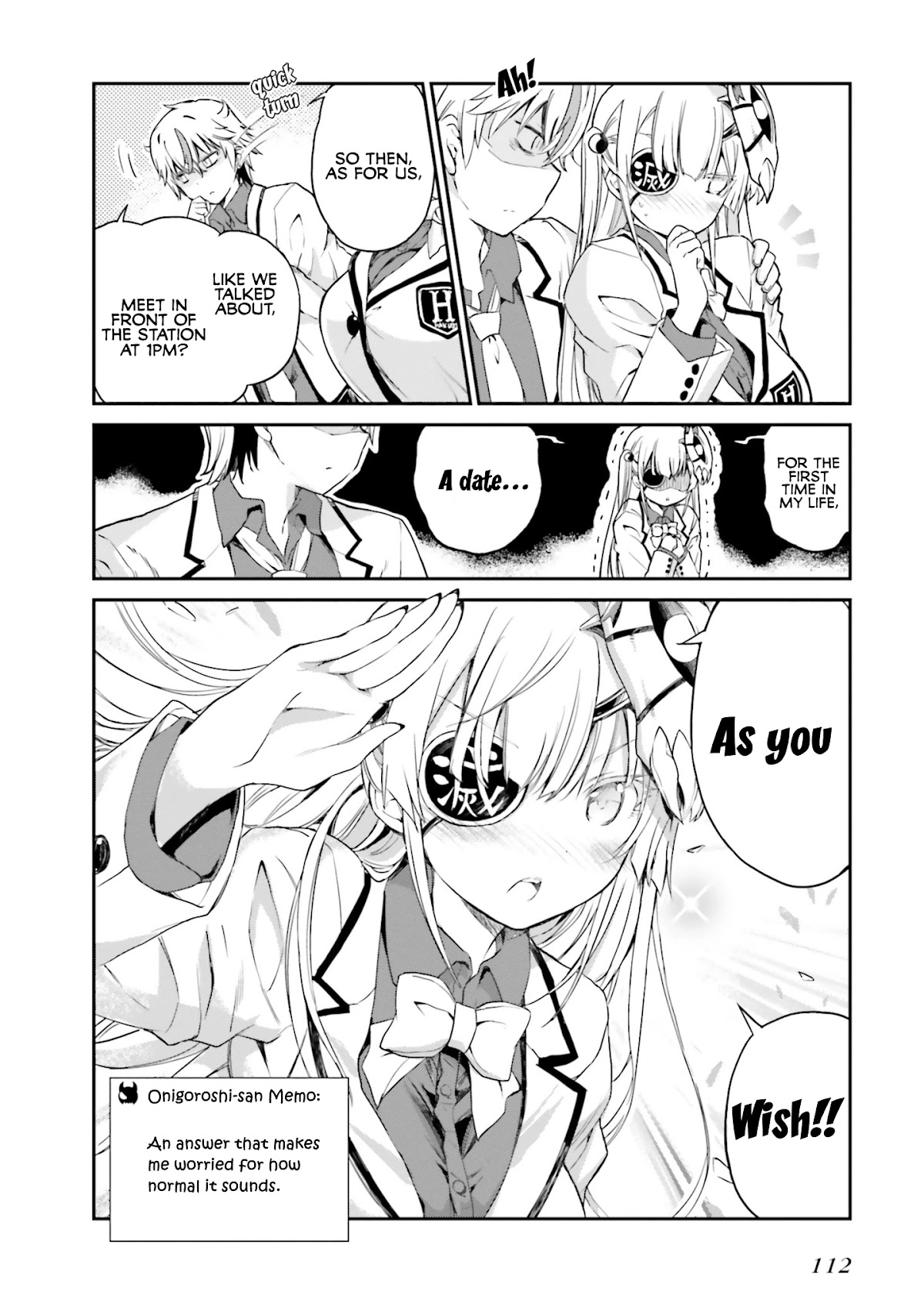 Choroidesuyo Onigoroshi-san! Chapter 6 page 6 - Chapter 6: Onigoroshi-san, Her First Mobilization