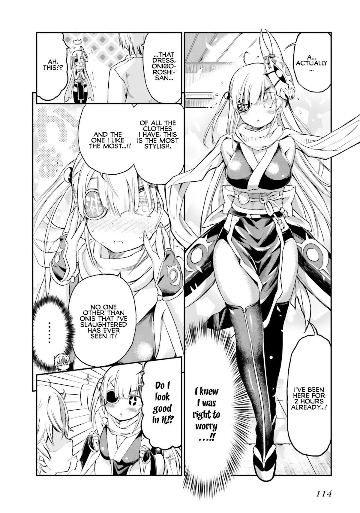 Choroidesuyo Onigoroshi-san! Chapter 6 page 8 - Chapter 6: Onigoroshi-san, Her First Mobilization