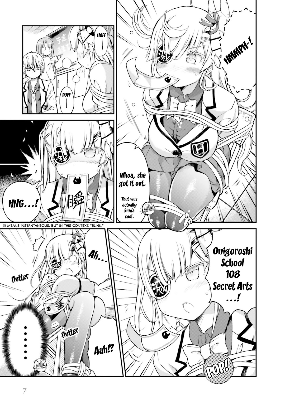 Choroidesuyo Onigoroshi-san! Chapter 8 page 8 - Chapter 8: Escape! Onigoroshi-san