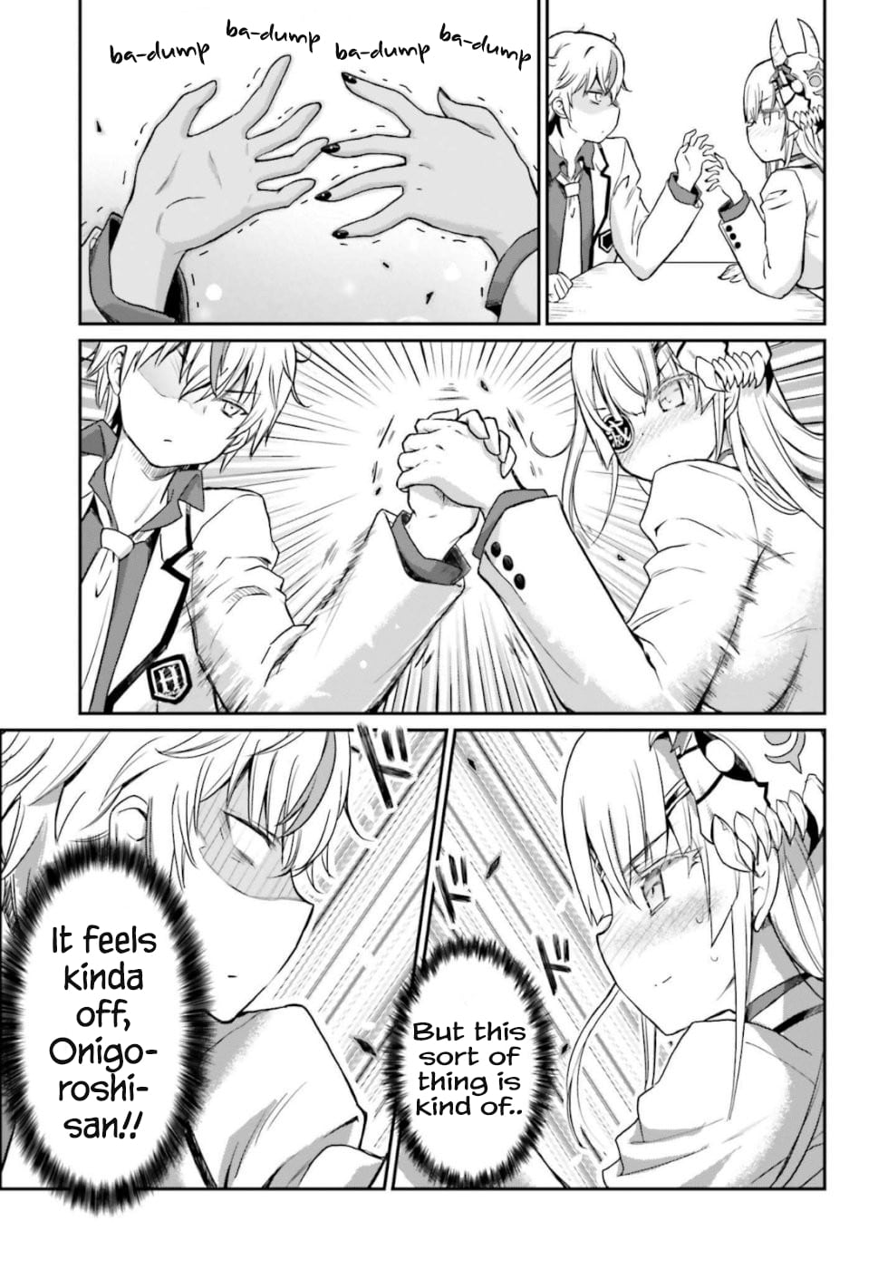 Choroidesuyo Onigoroshi-san! Chapter 9 page 12 - Chapter 9: Just Ask, Onigoroshi-san