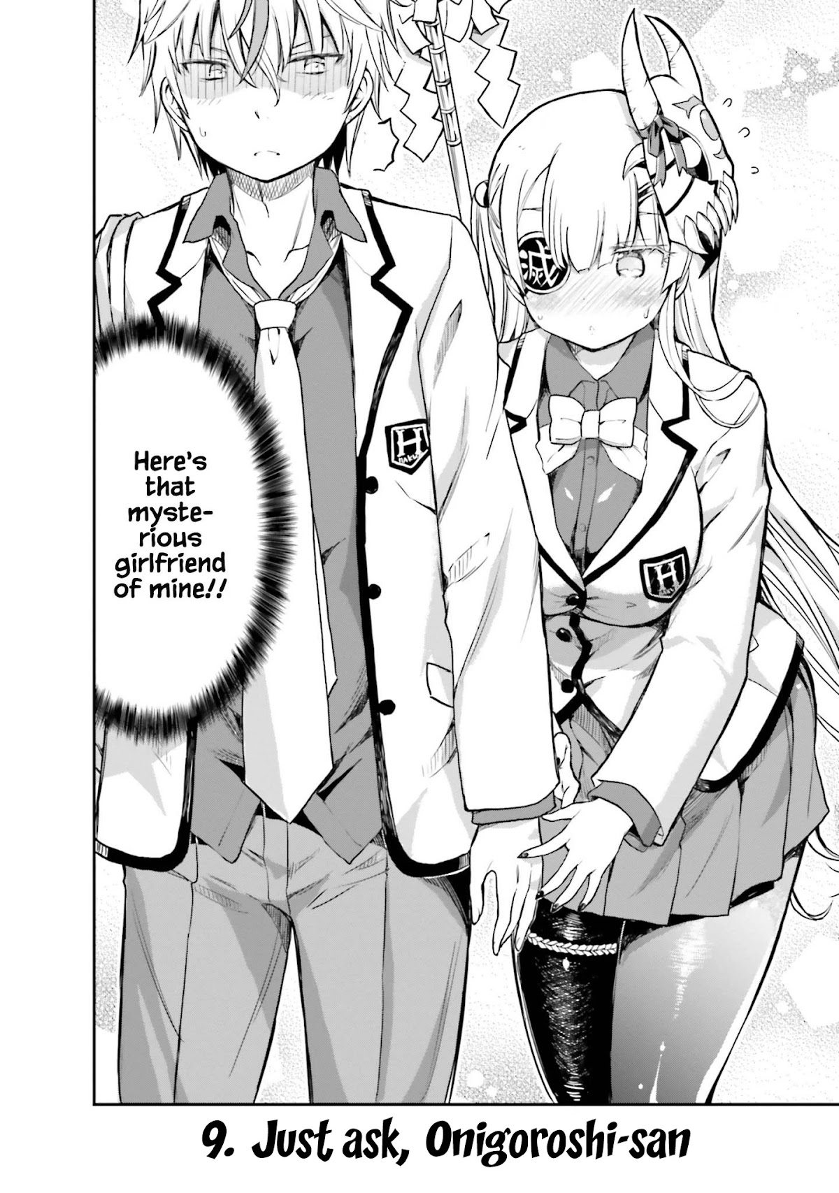 Choroidesuyo Onigoroshi-san! Chapter 9 page 3 - Chapter 9: Just Ask, Onigoroshi-san