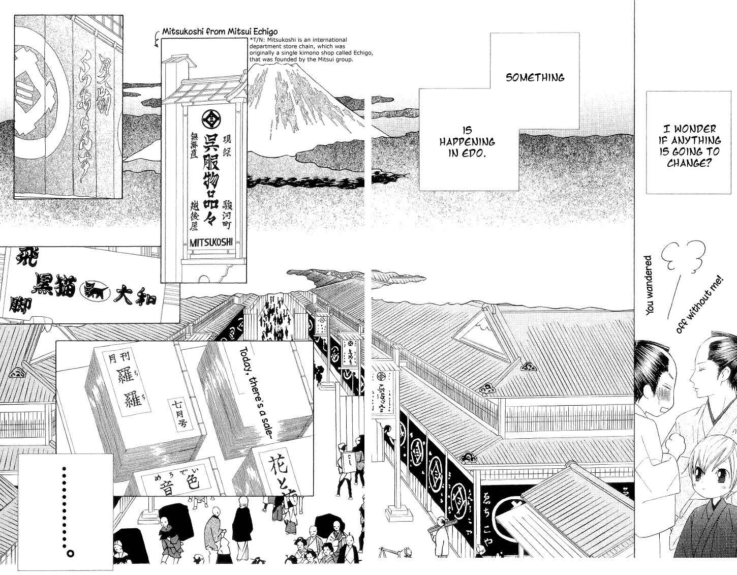 Chotto Edo Made Chapter 1 page 39 - Chapter 1: The Rose of Stone and the Sakura of Ice
