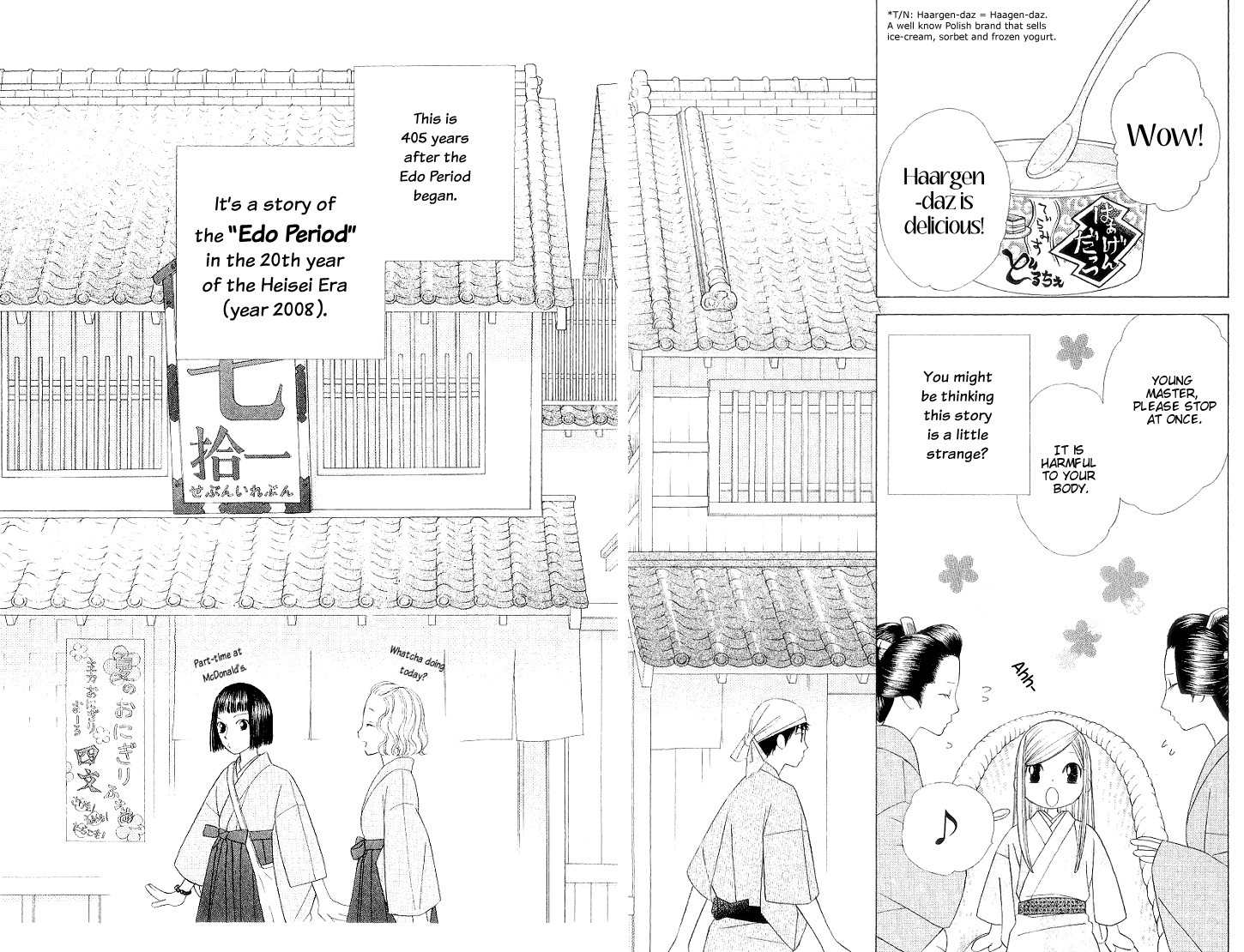 Chotto Edo Made Chapter 1 page 40 - Chapter 1: The Rose of Stone and the Sakura of Ice