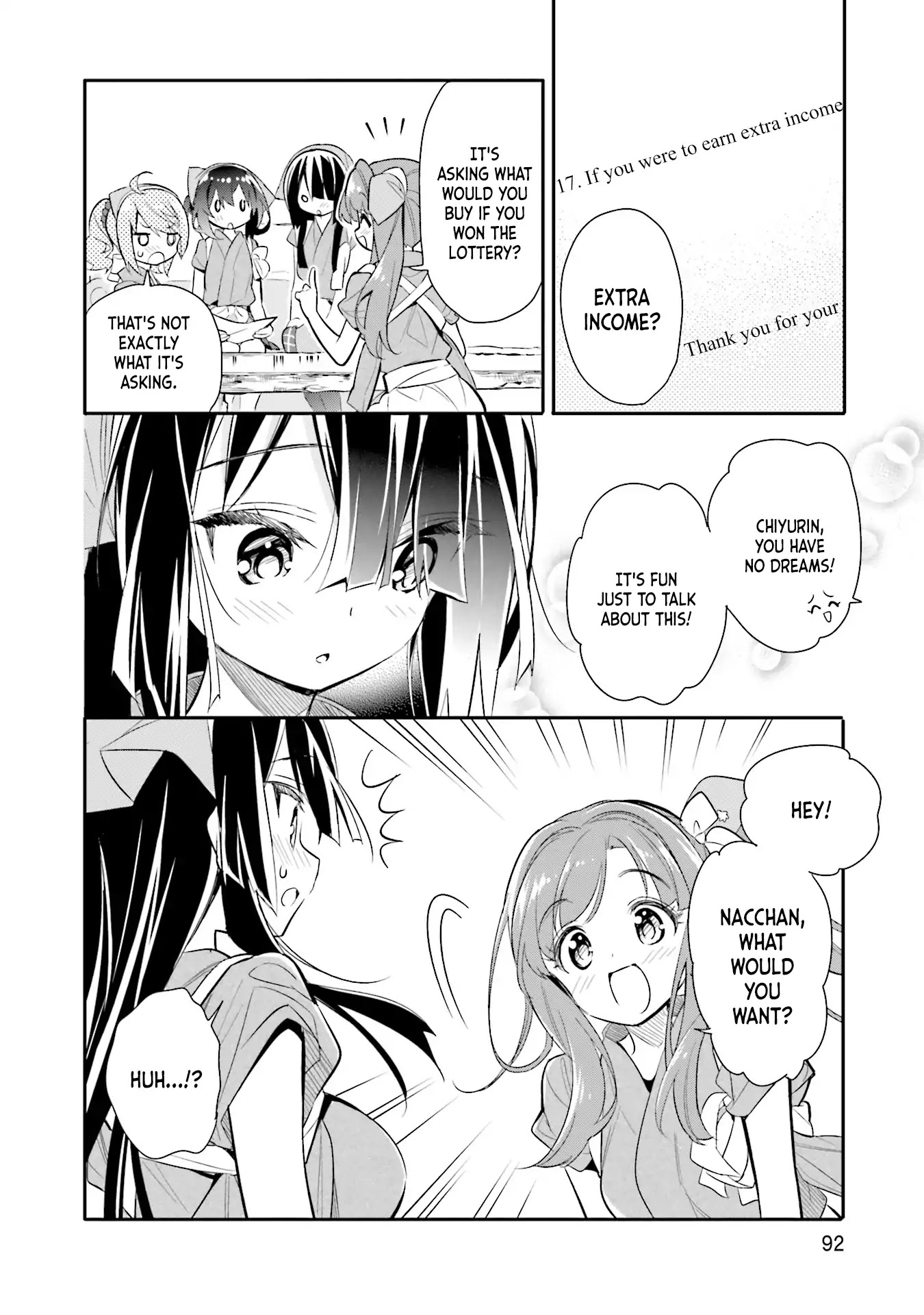 Chotto Ippai! Chapter 11 page 12 - Chapter 11: I want to ask you something