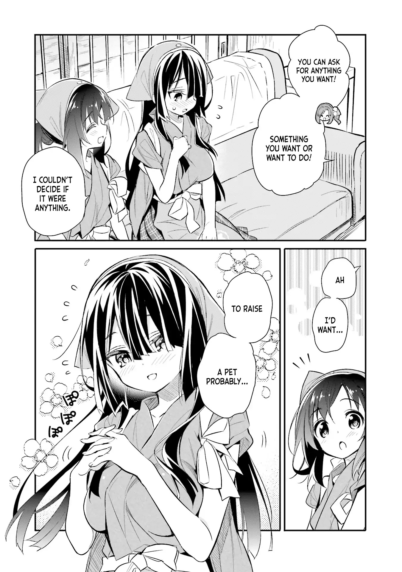 Chotto Ippai! Chapter 11 page 13 - Chapter 11: I want to ask you something