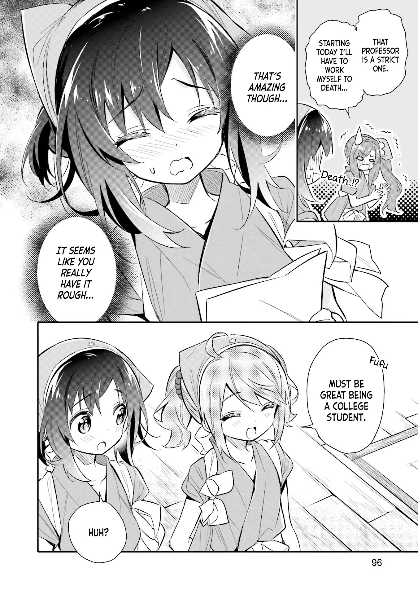 Chotto Ippai! Chapter 11 page 16 - Chapter 11: I want to ask you something