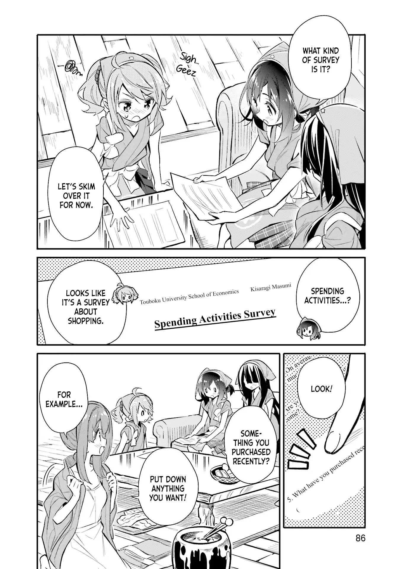 Chotto Ippai! Chapter 11 page 6 - Chapter 11: I want to ask you something