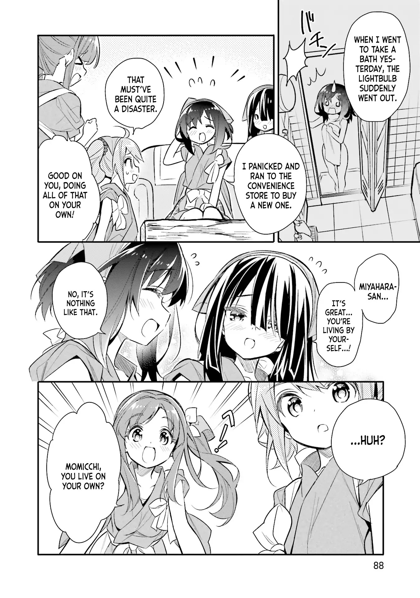 Chotto Ippai! Chapter 11 page 8 - Chapter 11: I want to ask you something