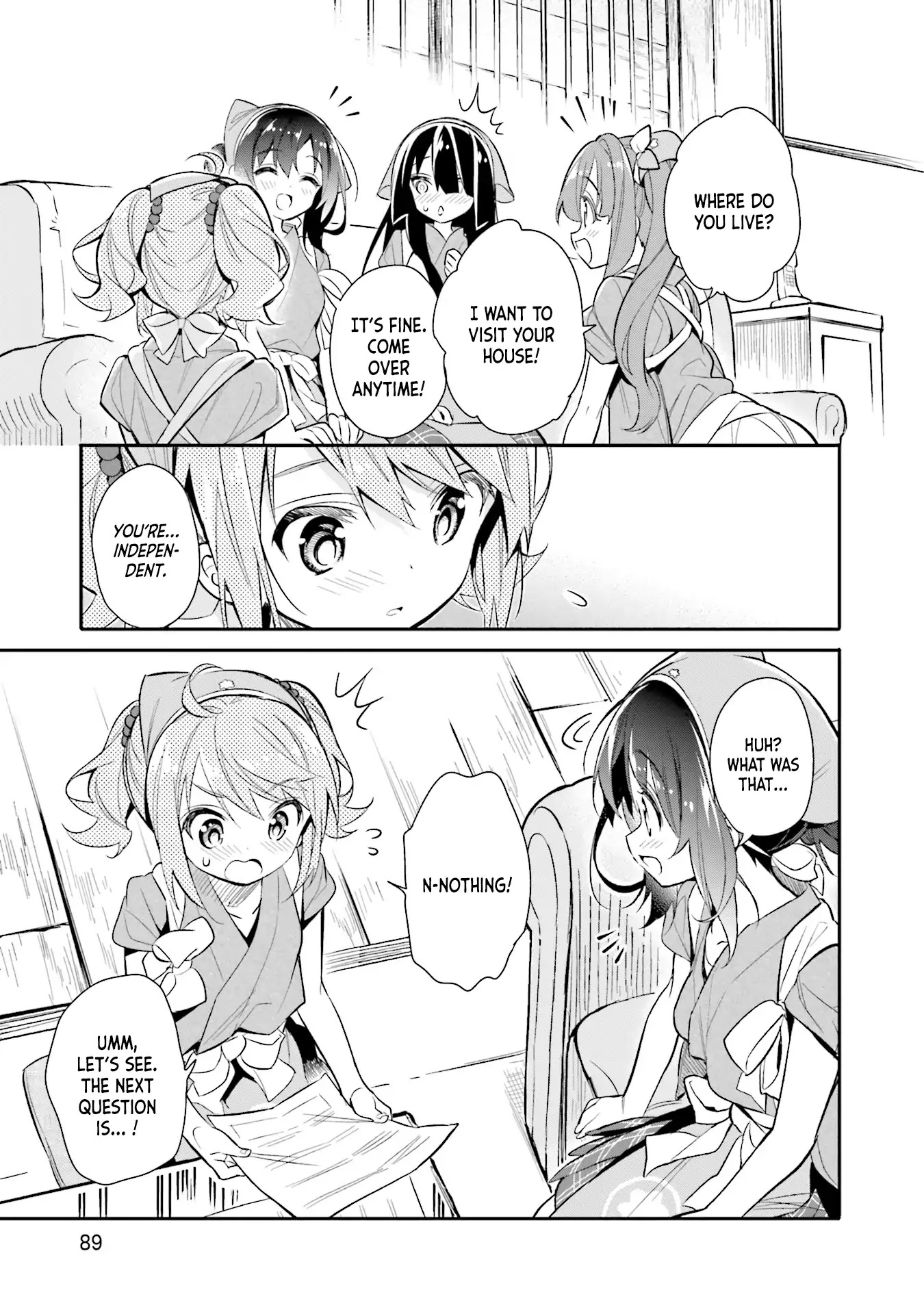 Chotto Ippai! Chapter 11 page 9 - Chapter 11: I want to ask you something
