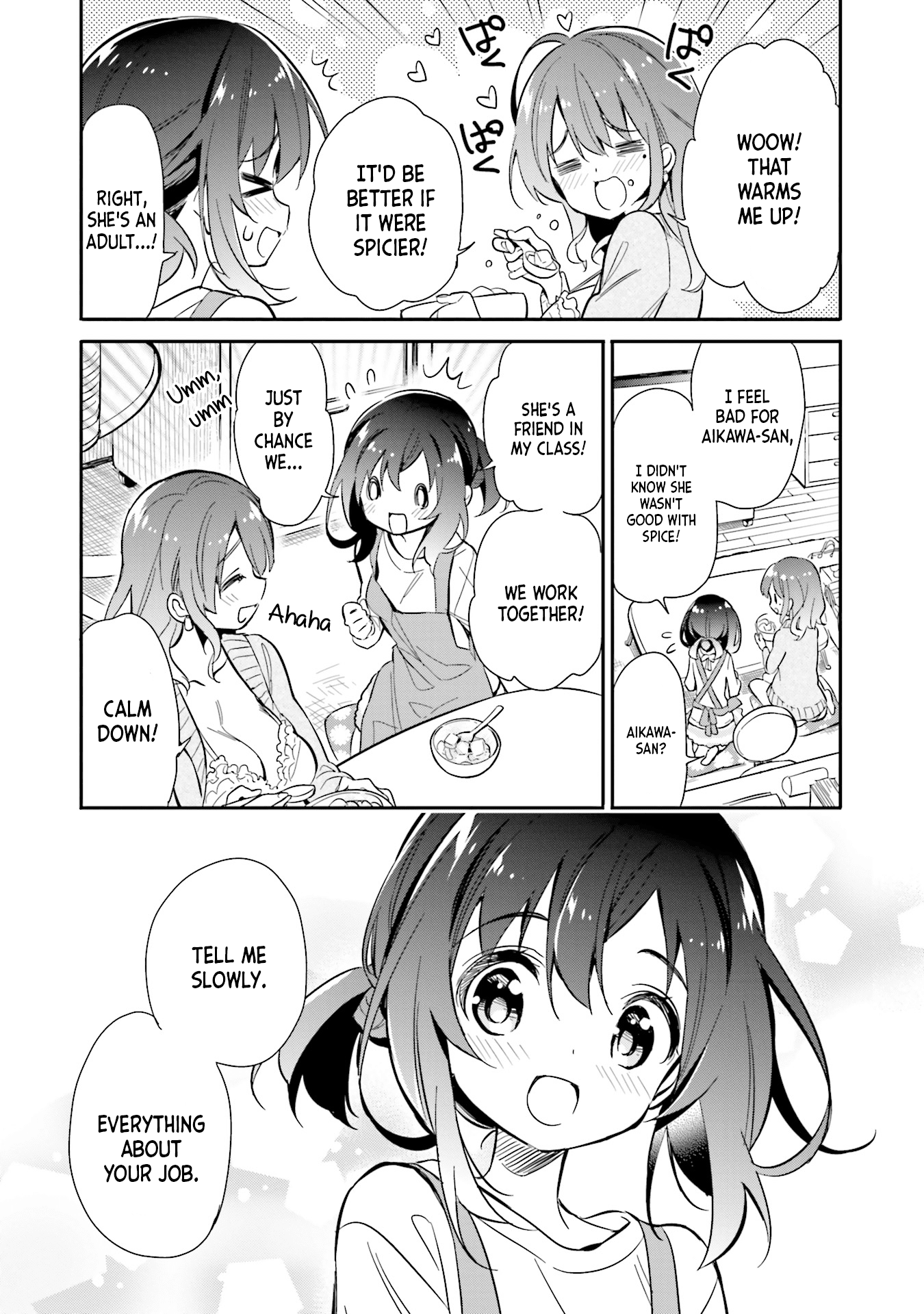 Chotto Ippai! Chapter 18 page 17 - Chapter 18: That which connects us