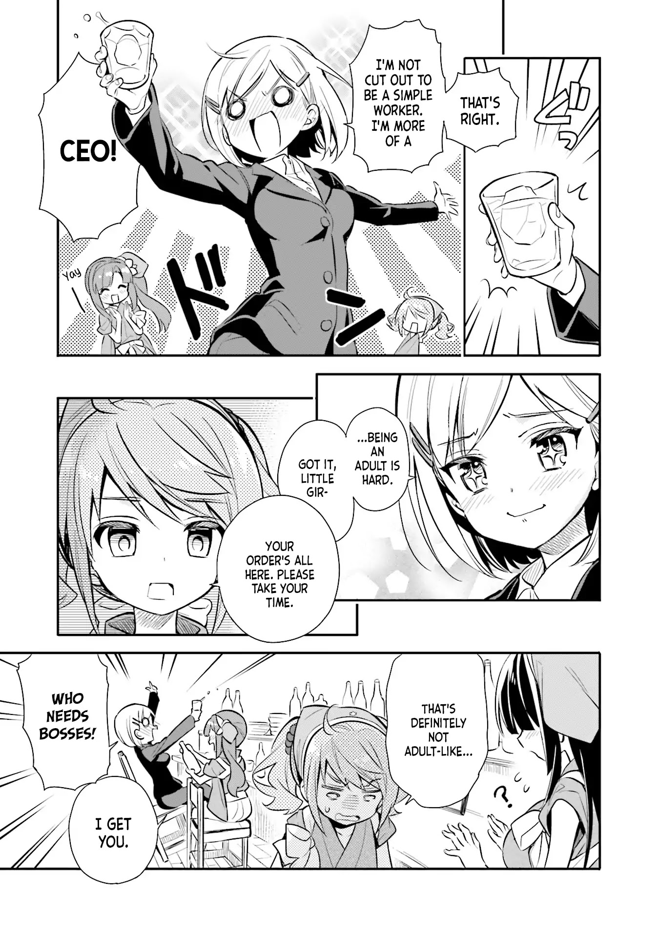 Chotto Ippai! Chapter 21 page 17 - Chapter 21: How to be a working woman