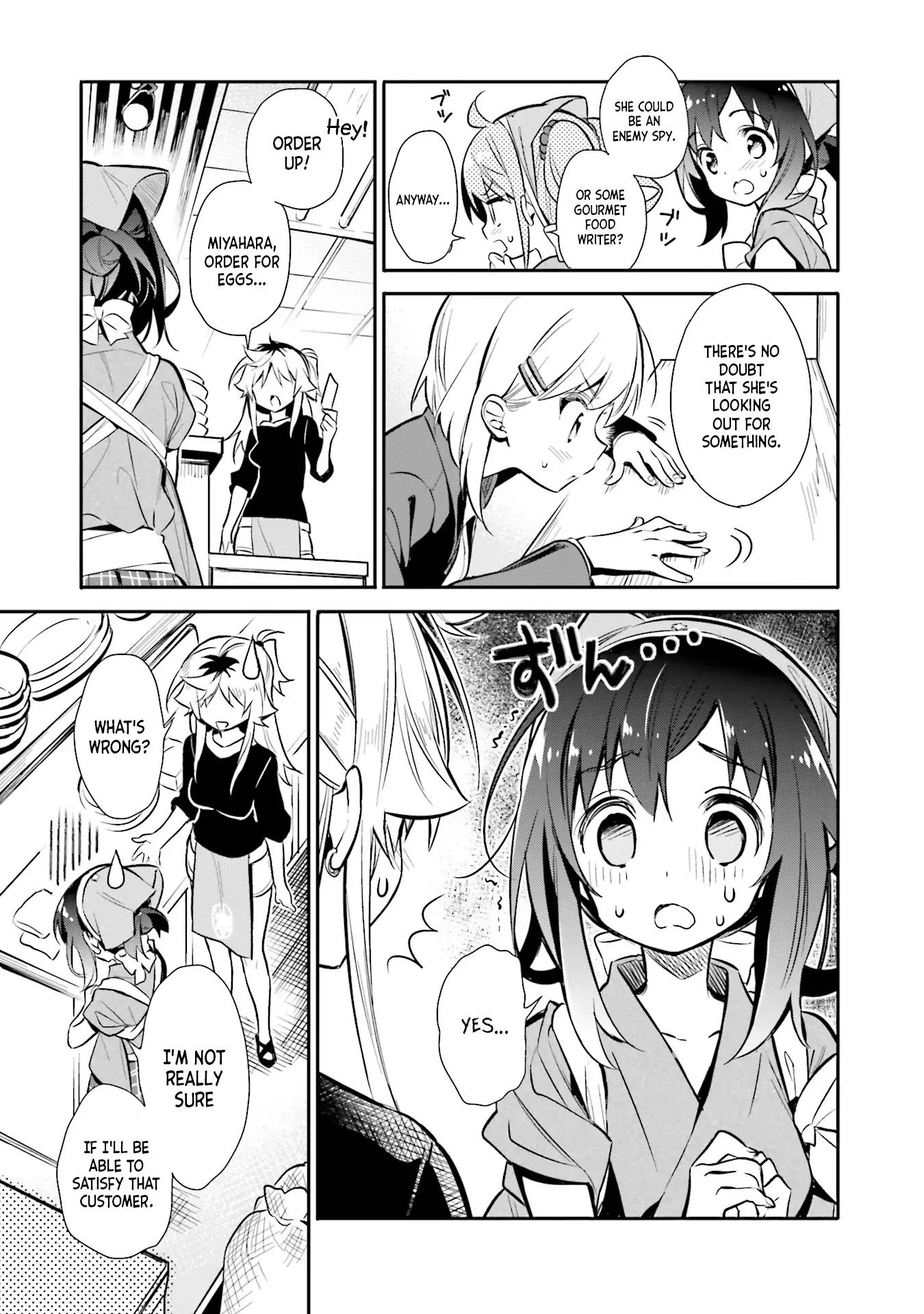 Chotto Ippai! Chapter 21 page 9 - Chapter 21: How to be a working woman