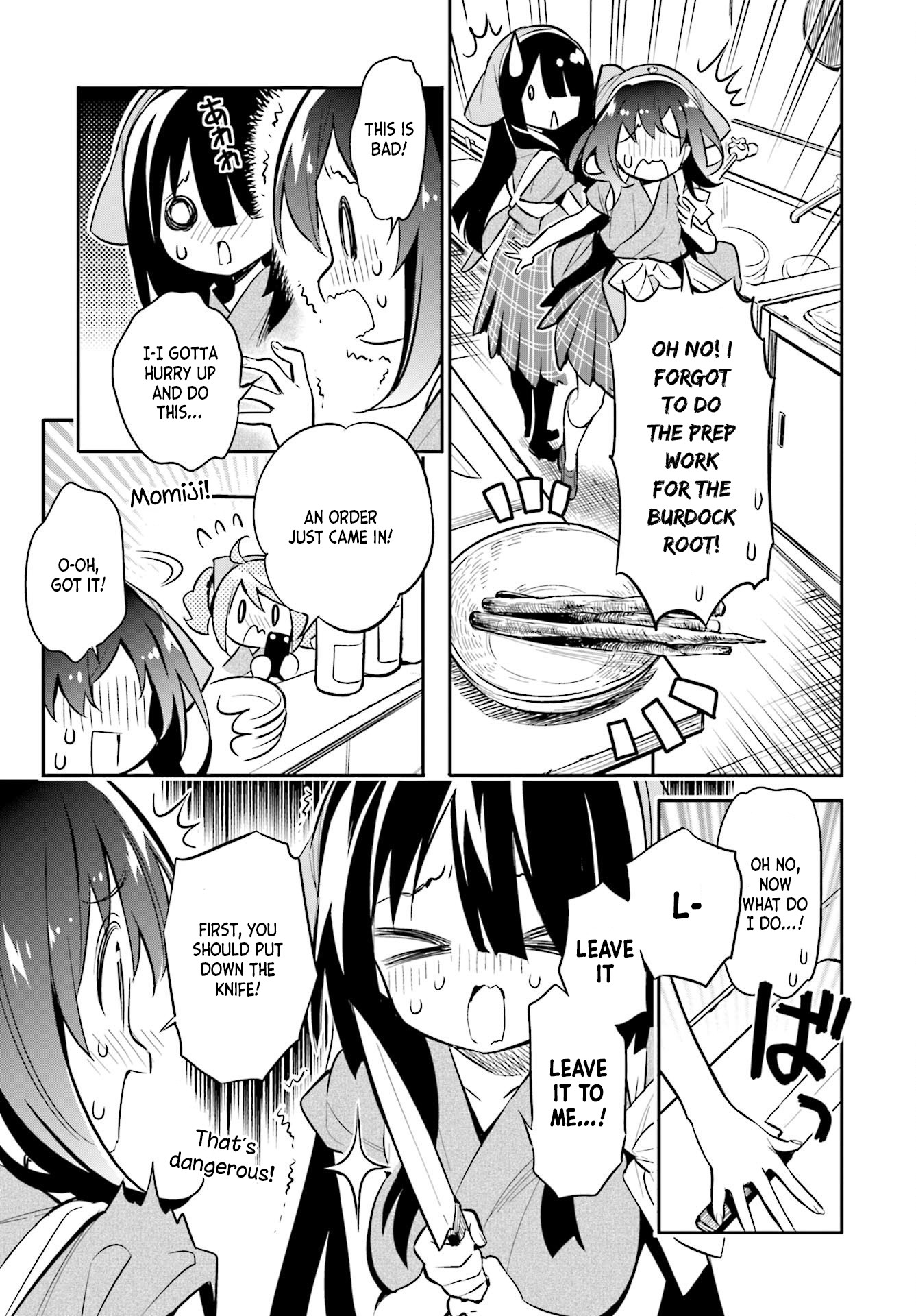 Chotto Ippai! Chapter 27 page 9 - Chapter 27: Unexpectedly new menu