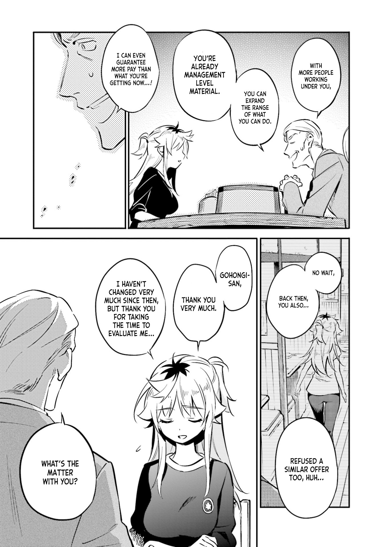 Chotto Ippai! Chapter 30 page 13 - Chapter 30: What I strive for