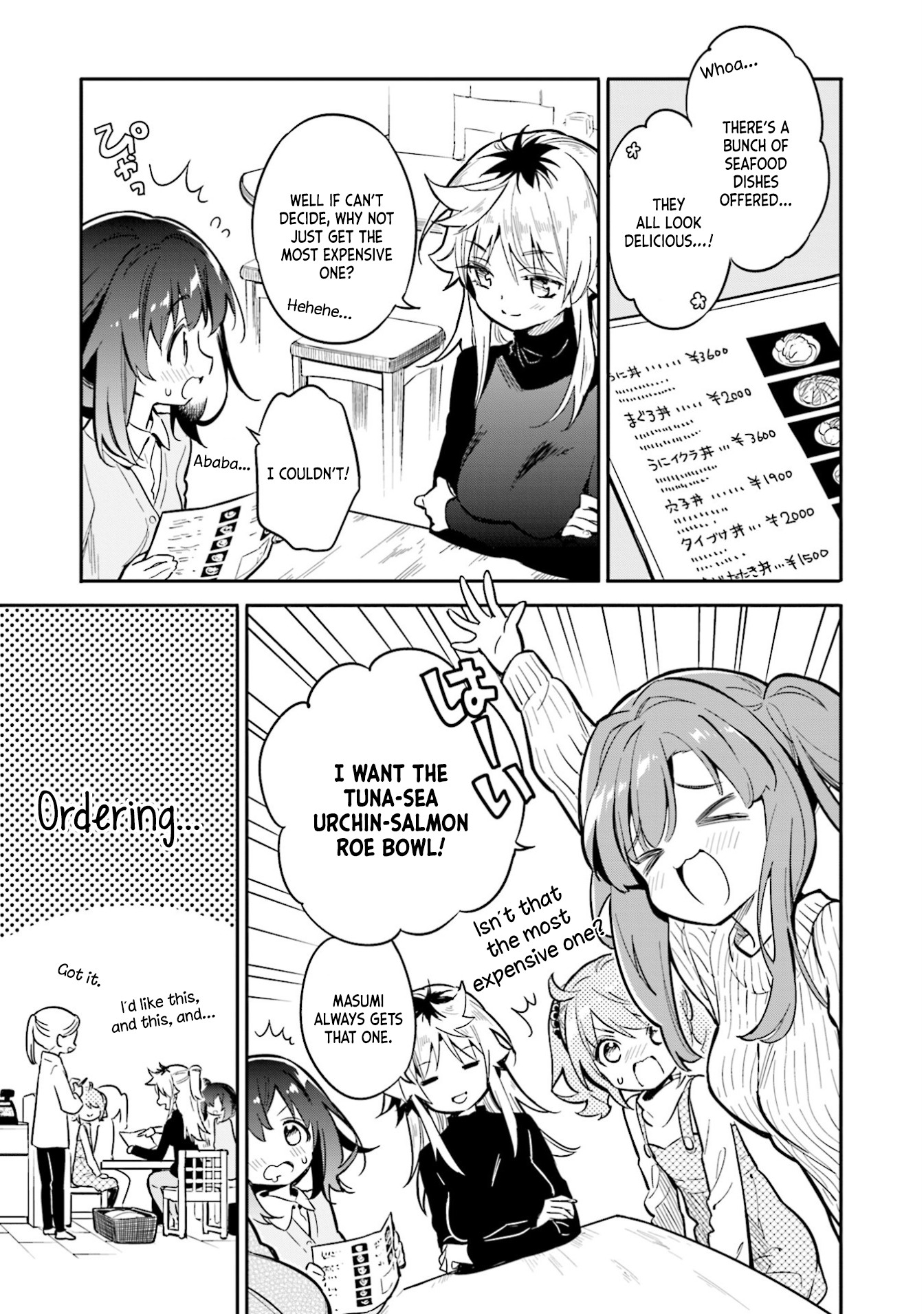 Chotto Ippai! Chapter 33 page 13 - Chapter 33: The first time at the market