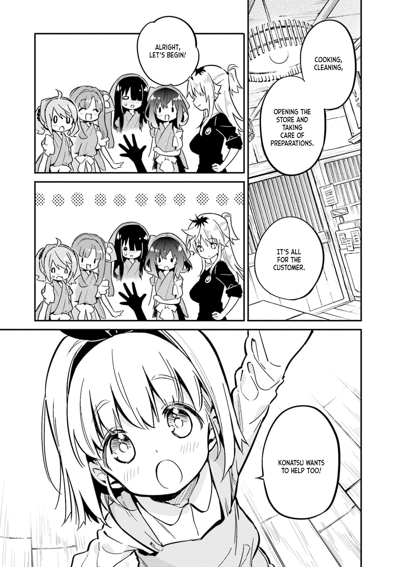 Chotto Ippai! Chapter 34 page 9 - Chapter 34: A place where smiles happen