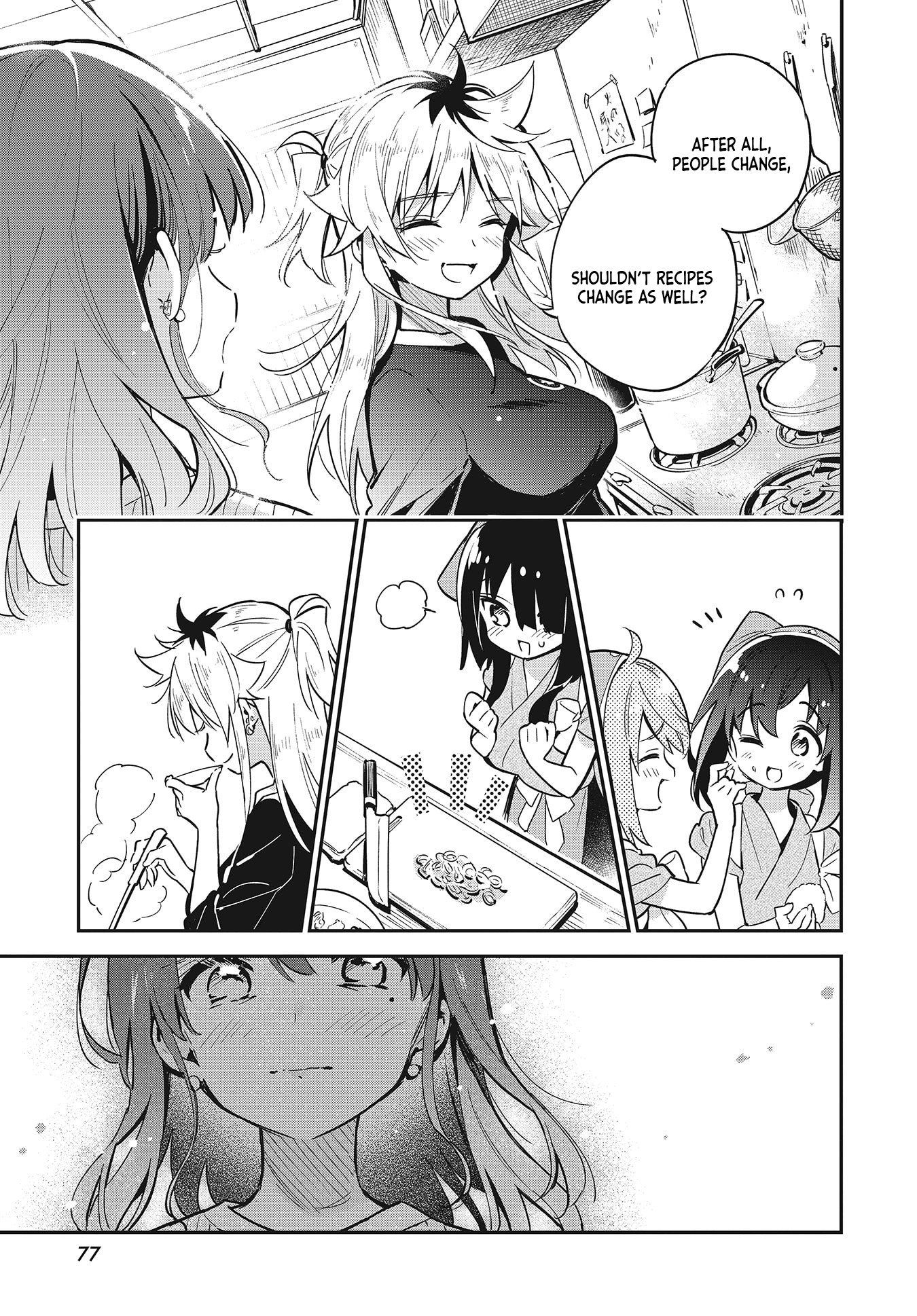 Chotto Ippai! Chapter 39 page 13 - Chapter 39: The way, the road