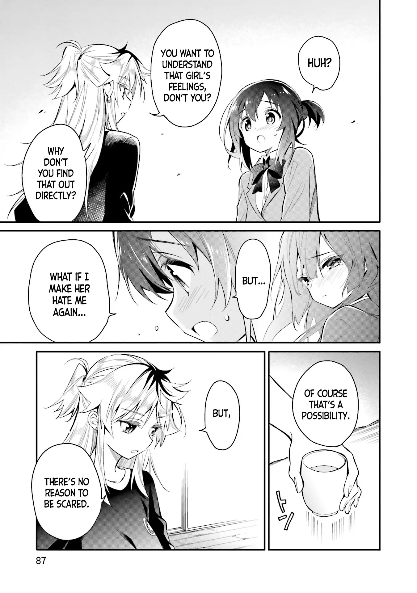 Chotto Ippai! Chapter 4 page 7 - Chapter 4: Pushing down my feelings