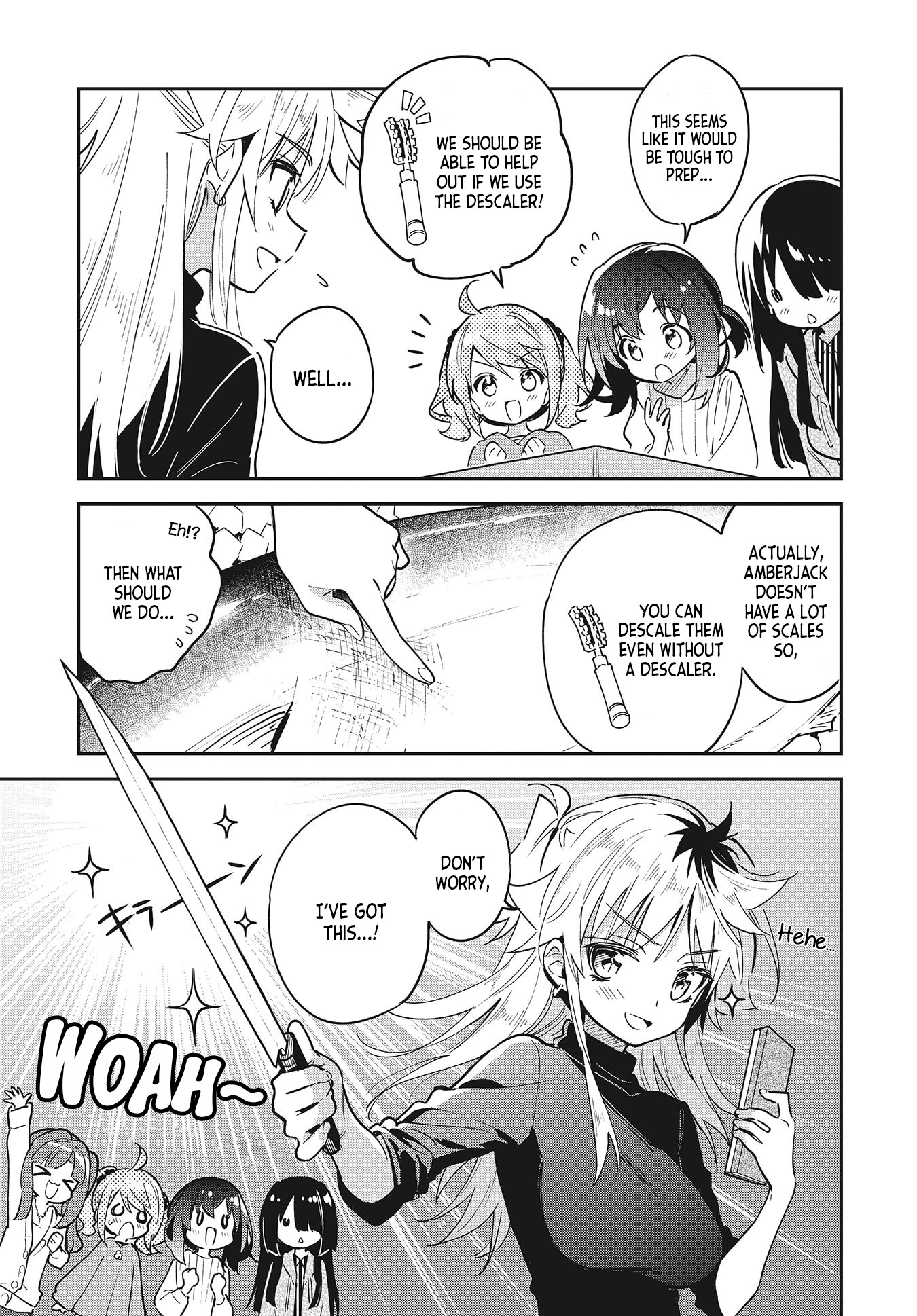 Chotto Ippai! Chapter 40 page 5 - Chapter 40: Koharuya's mermaids