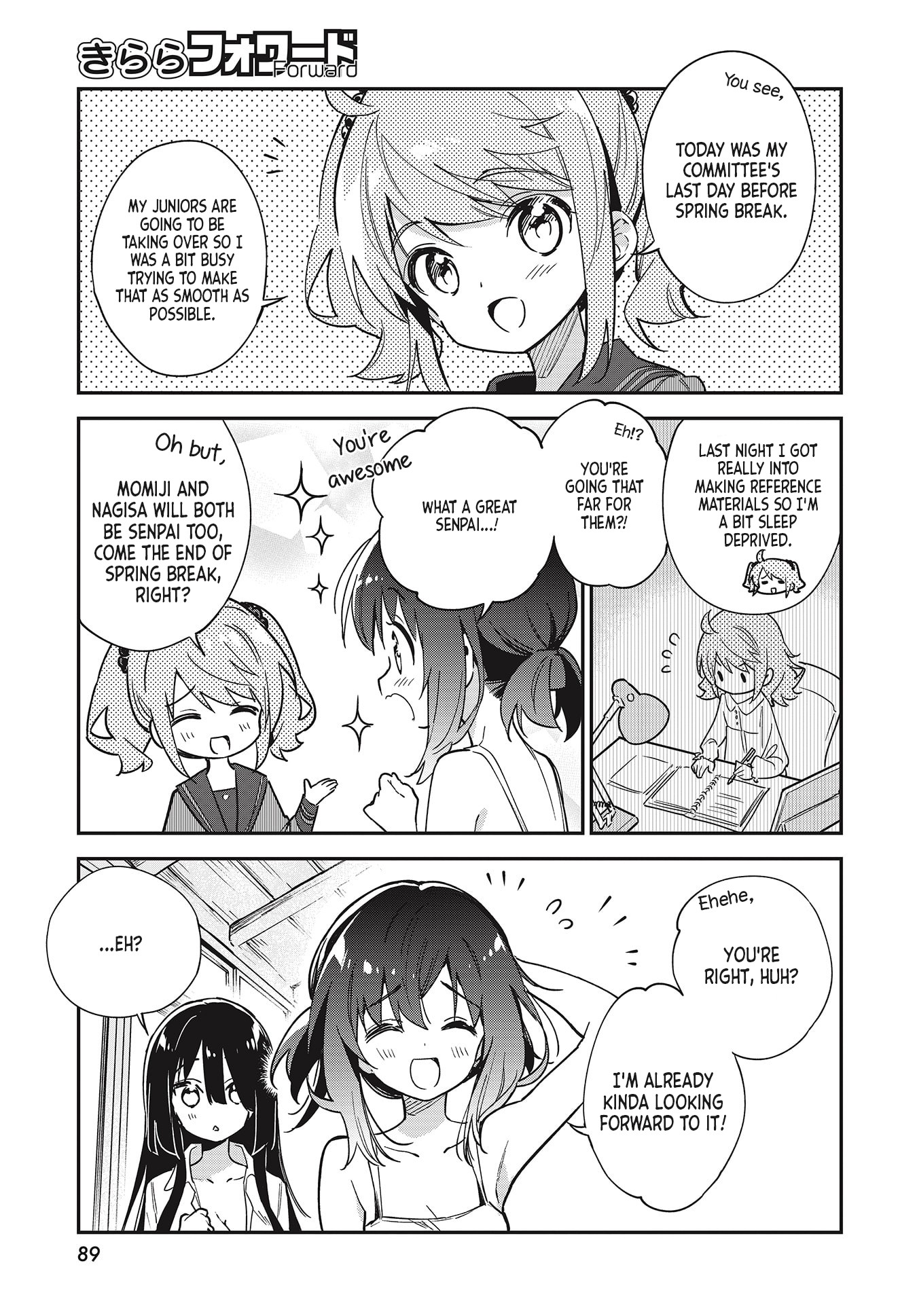 Chotto Ippai! Chapter 41 page 7 - Chapter 41: Senpai's lesson