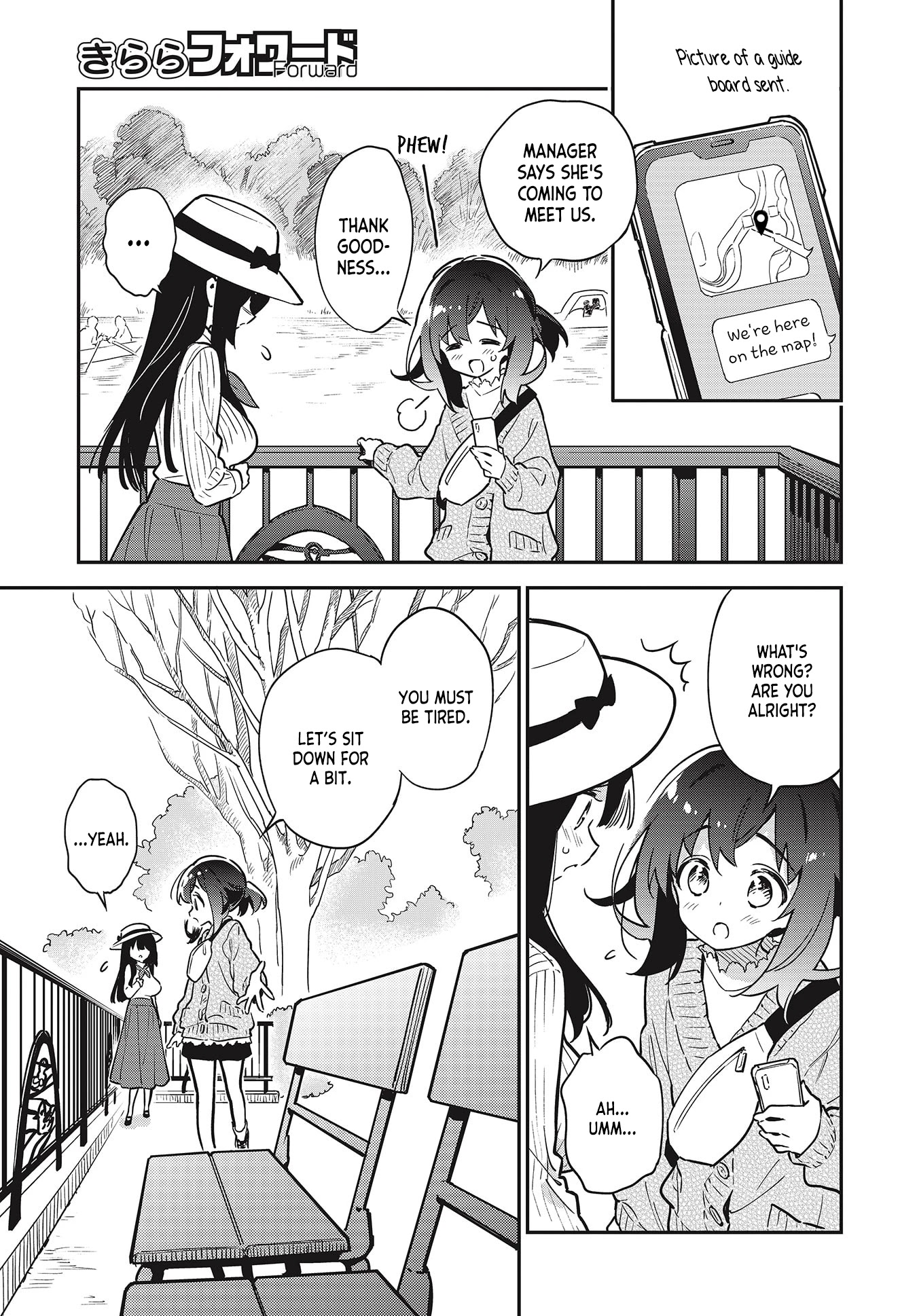 Chotto Ippai! Chapter 43 page 11 - Chapter 43: A perfect day for flower viewing