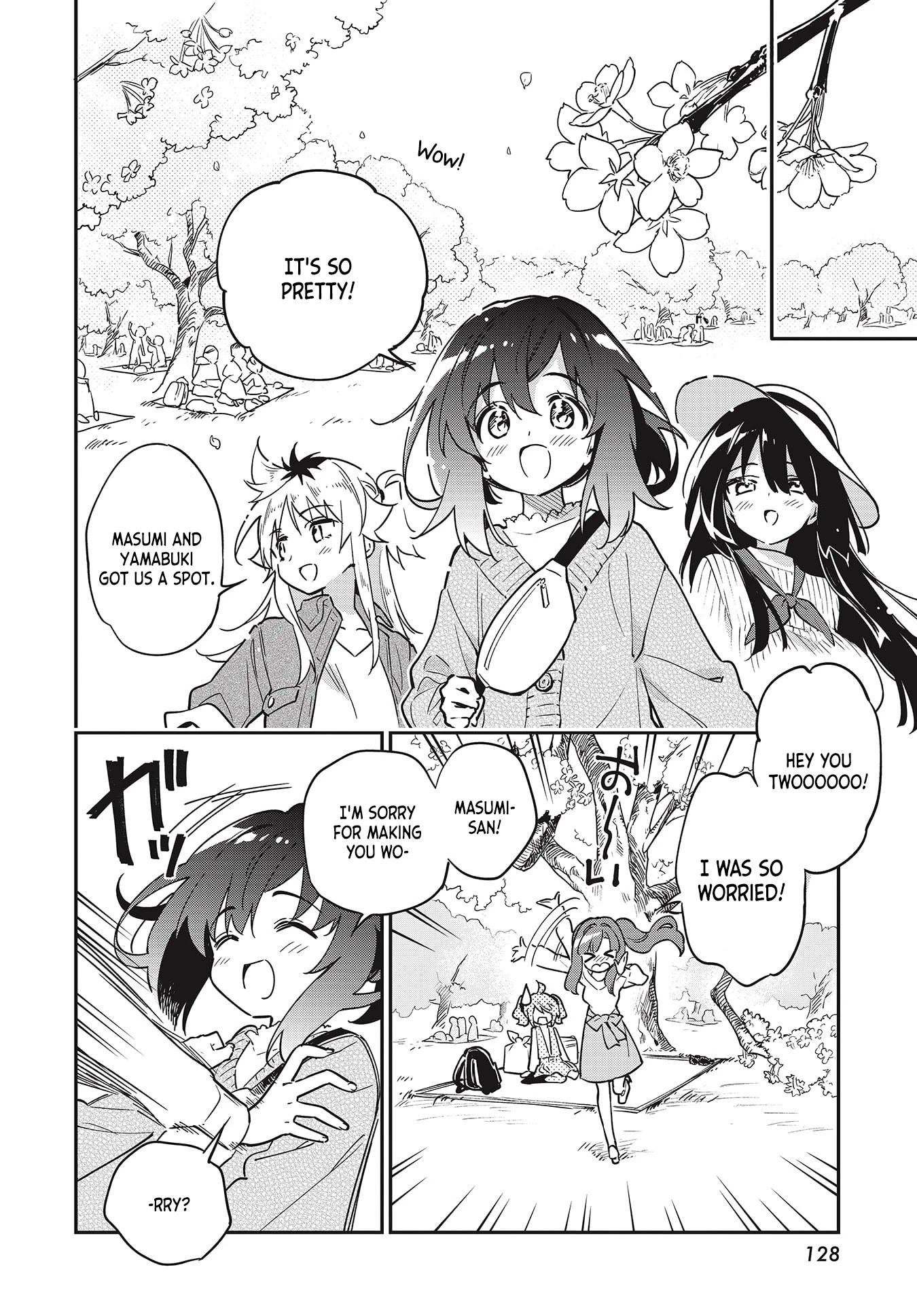 Chotto Ippai! Chapter 43 page 16 - Chapter 43: A perfect day for flower viewing