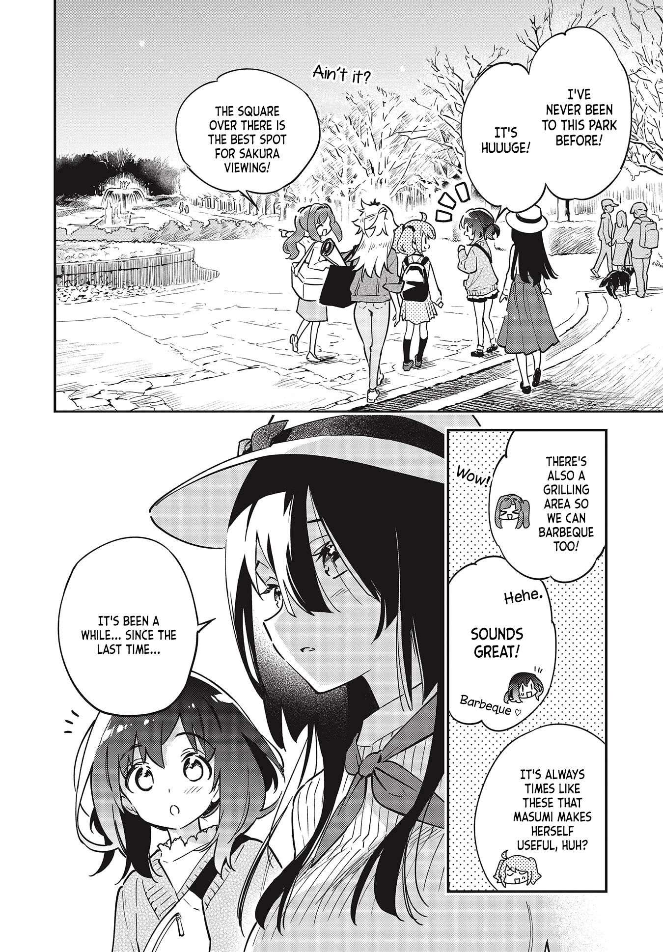 Chotto Ippai! Chapter 43 page 2 - Chapter 43: A perfect day for flower viewing