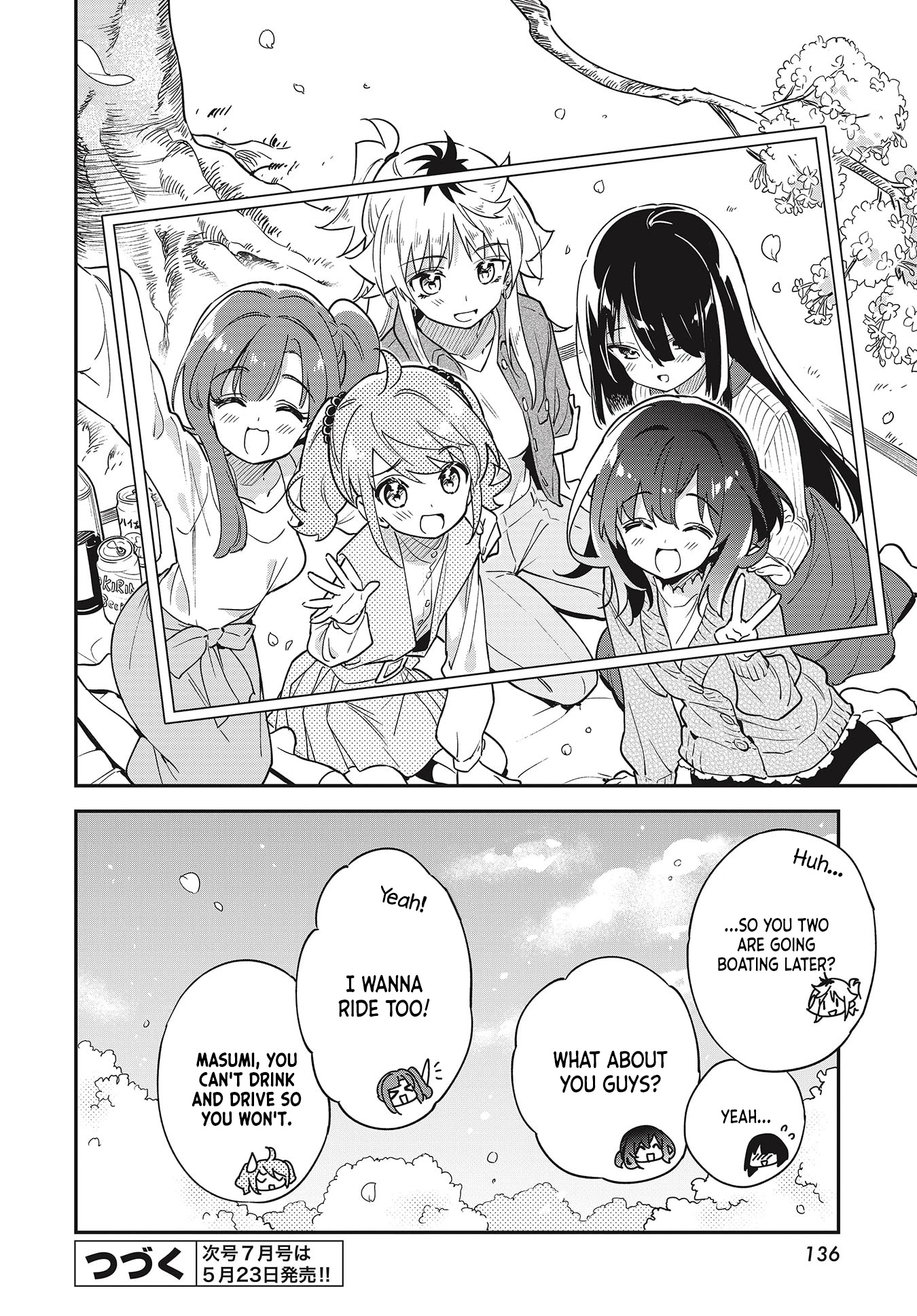Chotto Ippai! Chapter 43 page 23 - Chapter 43: A perfect day for flower viewing