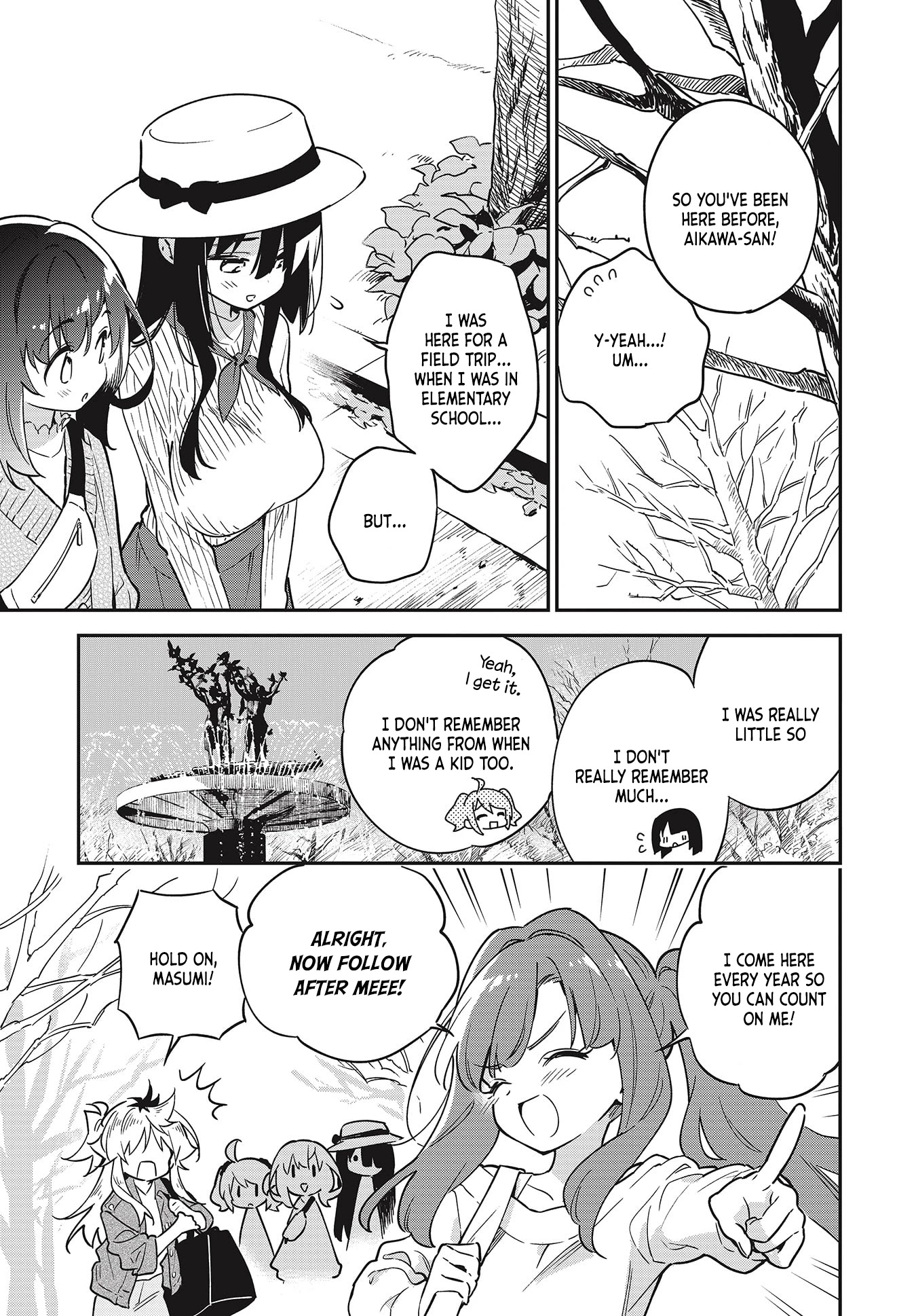 Chotto Ippai! Chapter 43 page 3 - Chapter 43: A perfect day for flower viewing