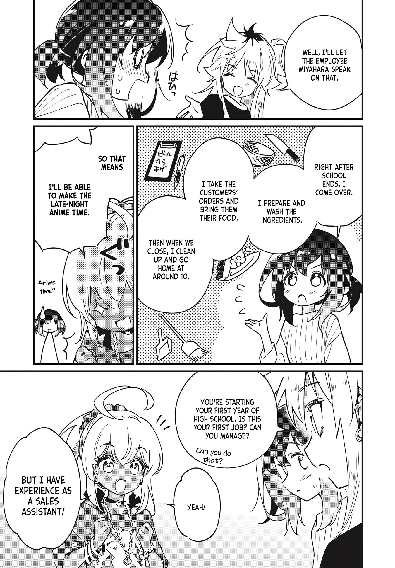 Chotto Ippai! Chapter 44 page 11 - Chapter 44: Newcomer