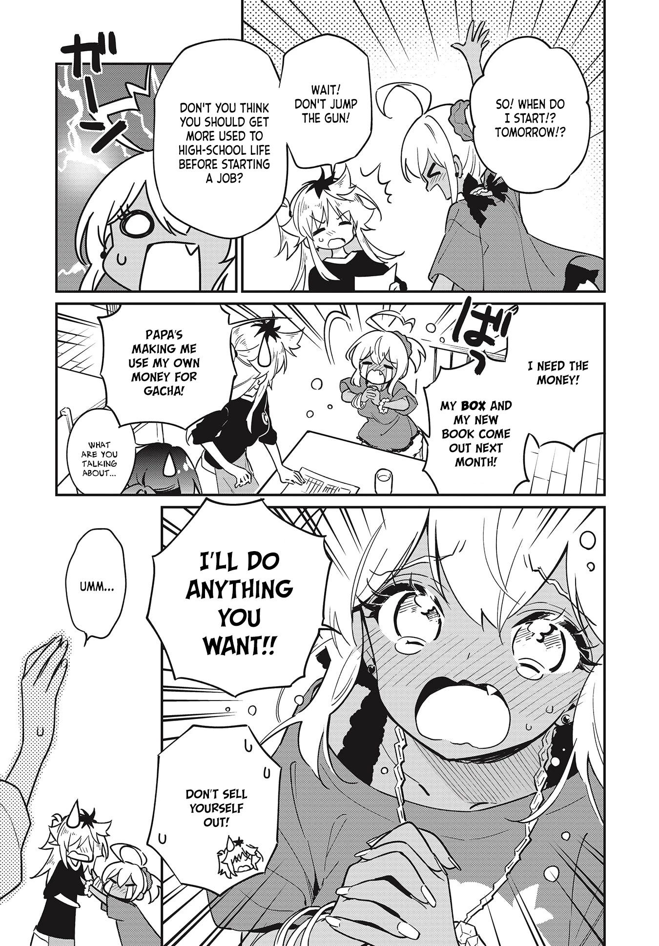 Chotto Ippai! Chapter 44 page 13 - Chapter 44: Newcomer