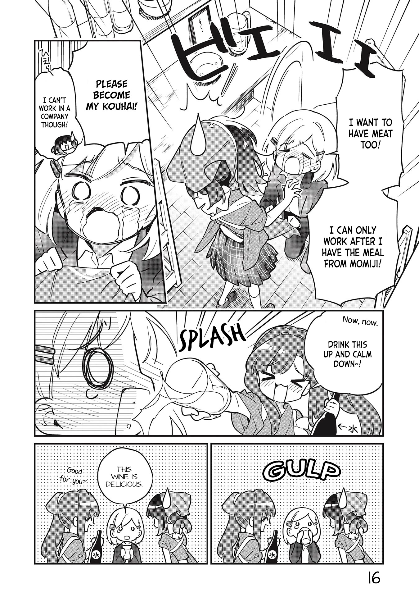 Chotto Ippai! Chapter 45 page 16 - Chapter 45: The Rumored Girl