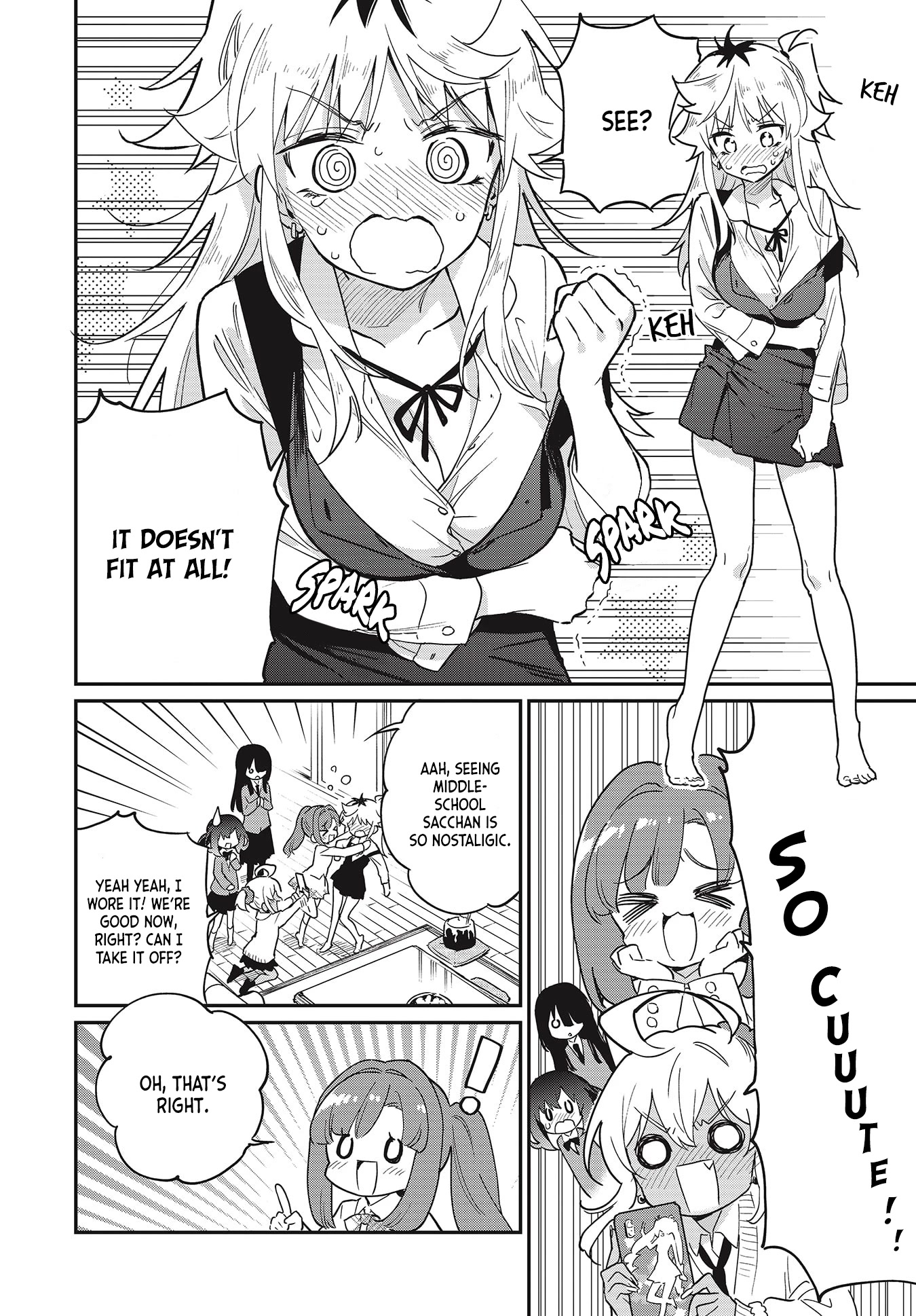 Chotto Ippai! Chapter 47 page 12 - Chapter 47: An Emo Uniform