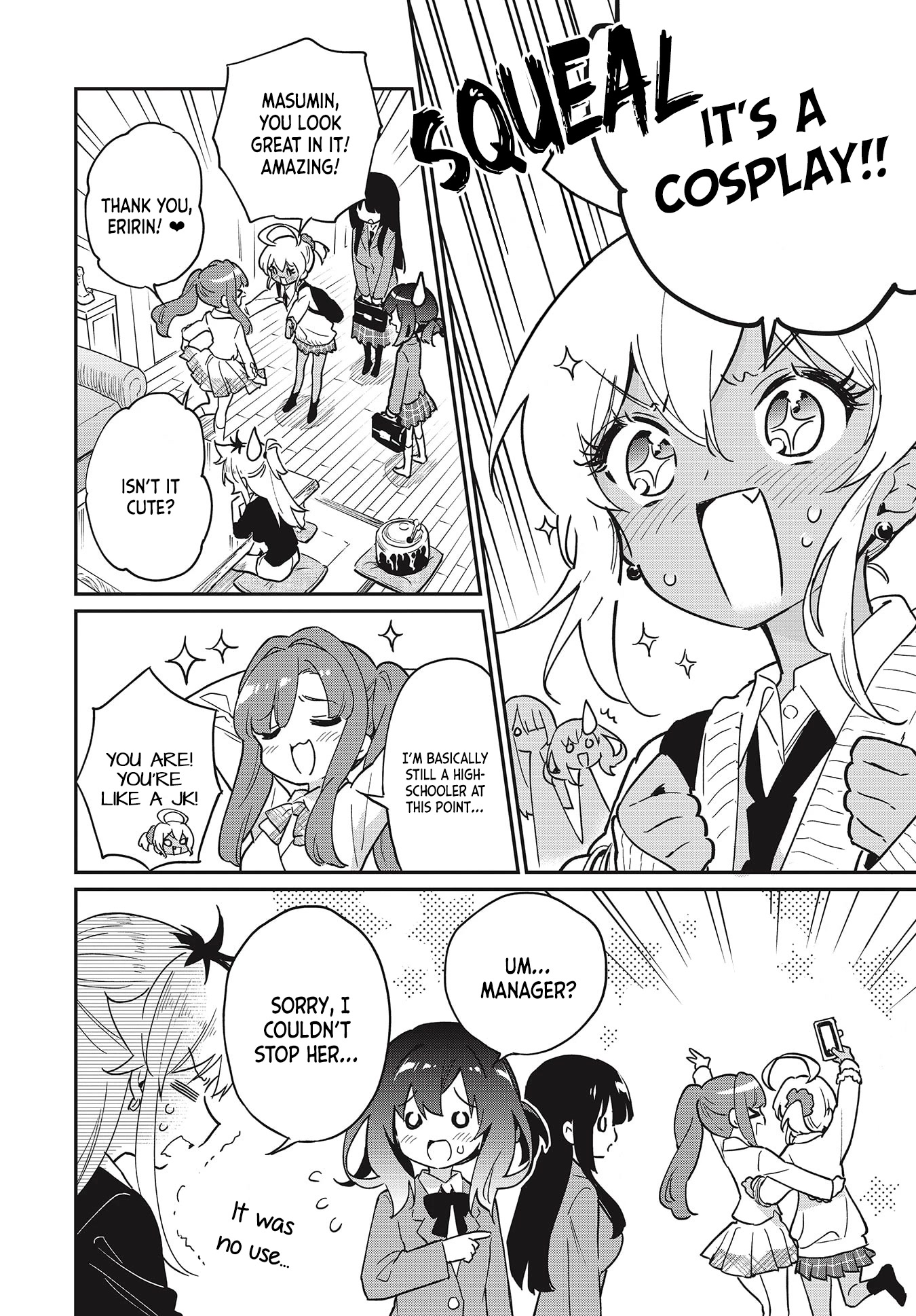 Chotto Ippai! Chapter 47 page 4 - Chapter 47: An Emo Uniform