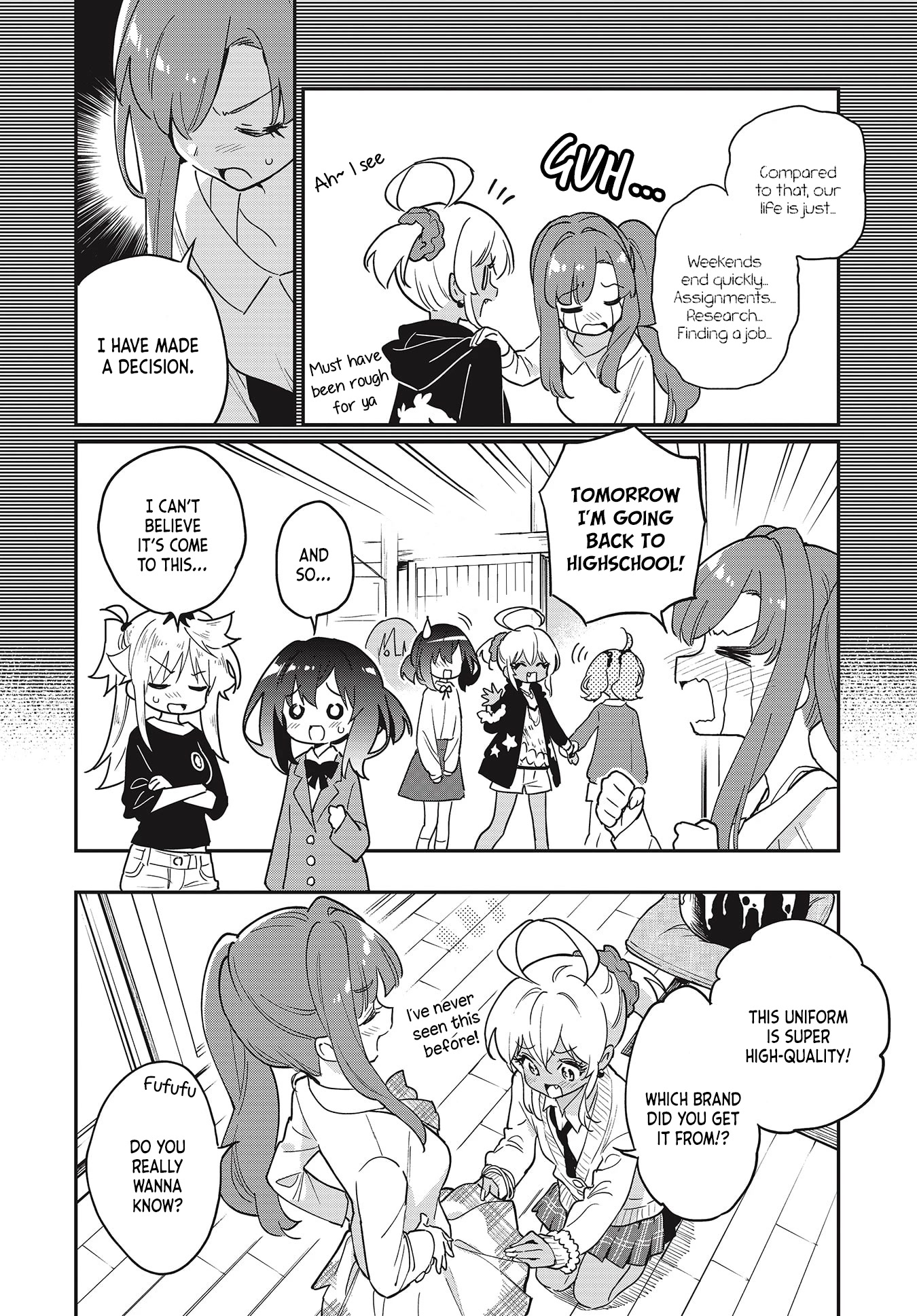 Chotto Ippai! Chapter 47 page 6 - Chapter 47: An Emo Uniform