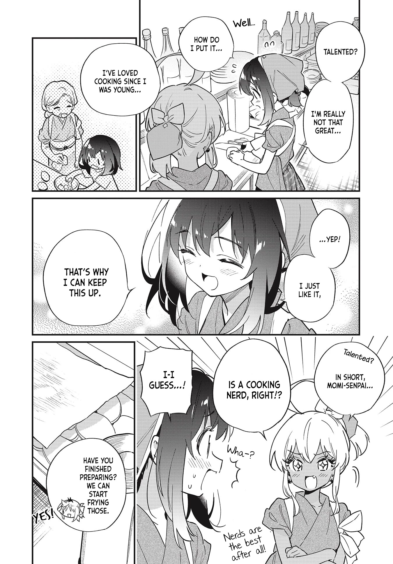 Chotto Ippai! Chapter 48 page 12 - Chapter 48: That's Talent