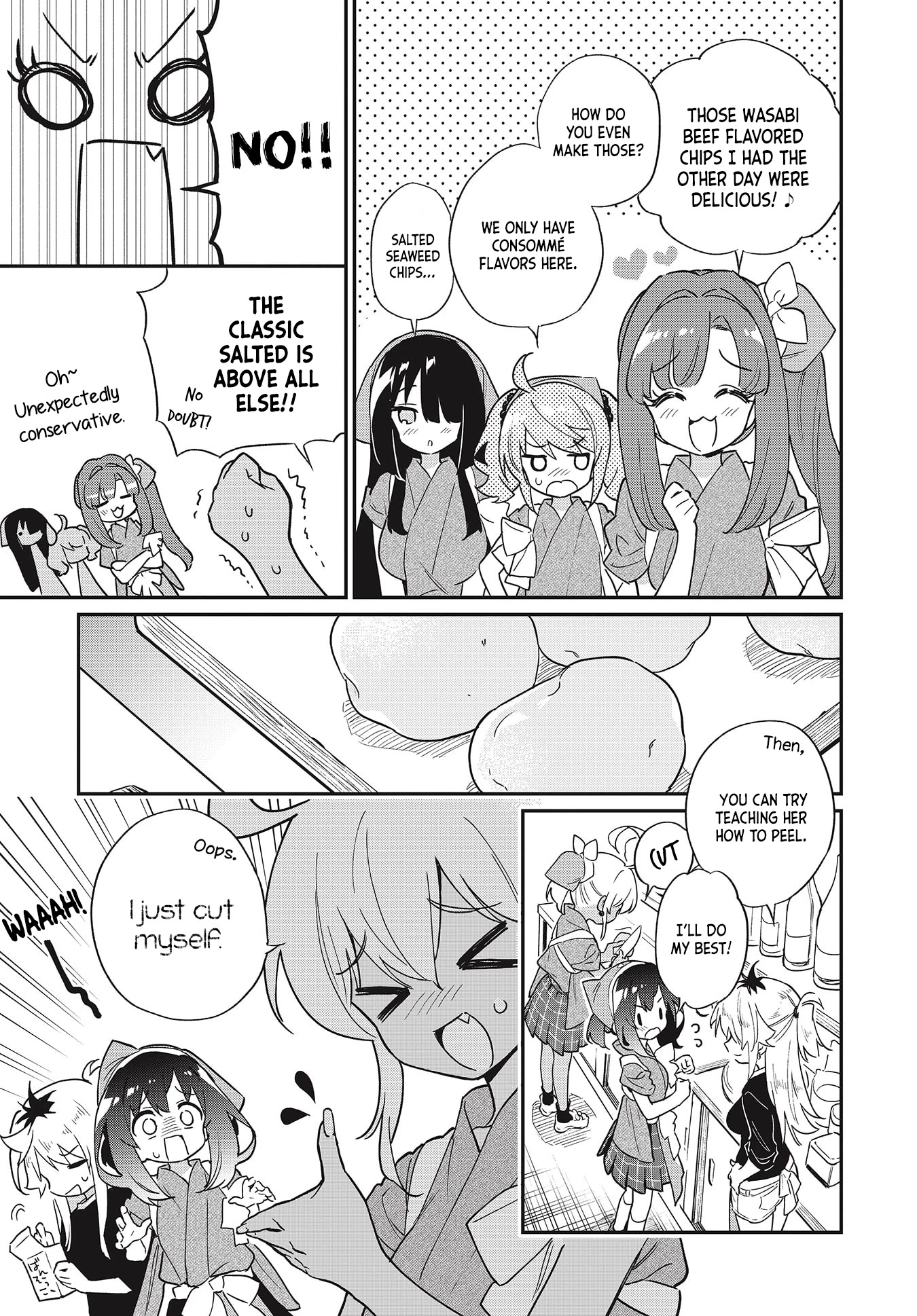 Chotto Ippai! Chapter 48 page 9 - Chapter 48: That's Talent
