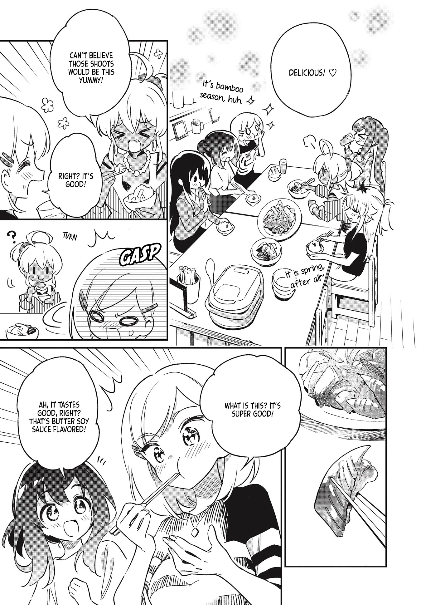 Chotto Ippai! Chapter 50 page 21 - Chapter 50: Bamboo Shoot Party