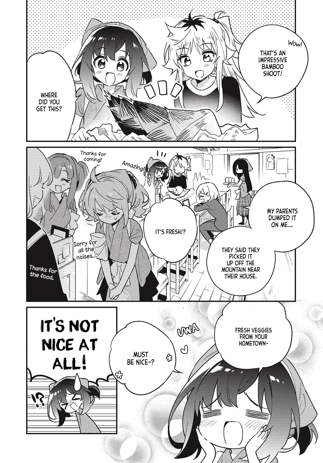Chotto Ippai! Chapter 50 page 4 - Chapter 50: Bamboo Shoot Party