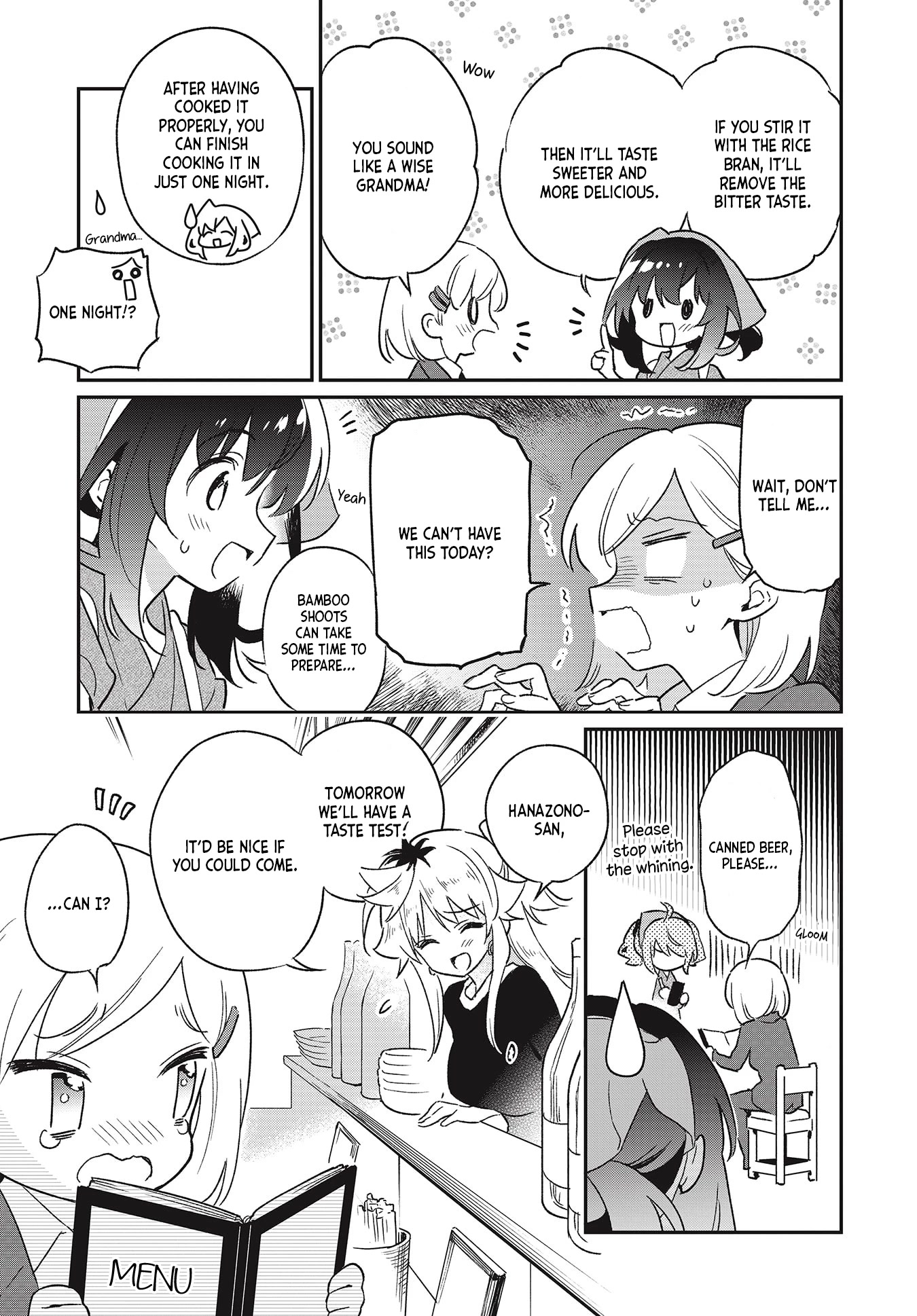 Chotto Ippai! Chapter 50 page 7 - Chapter 50: Bamboo Shoot Party