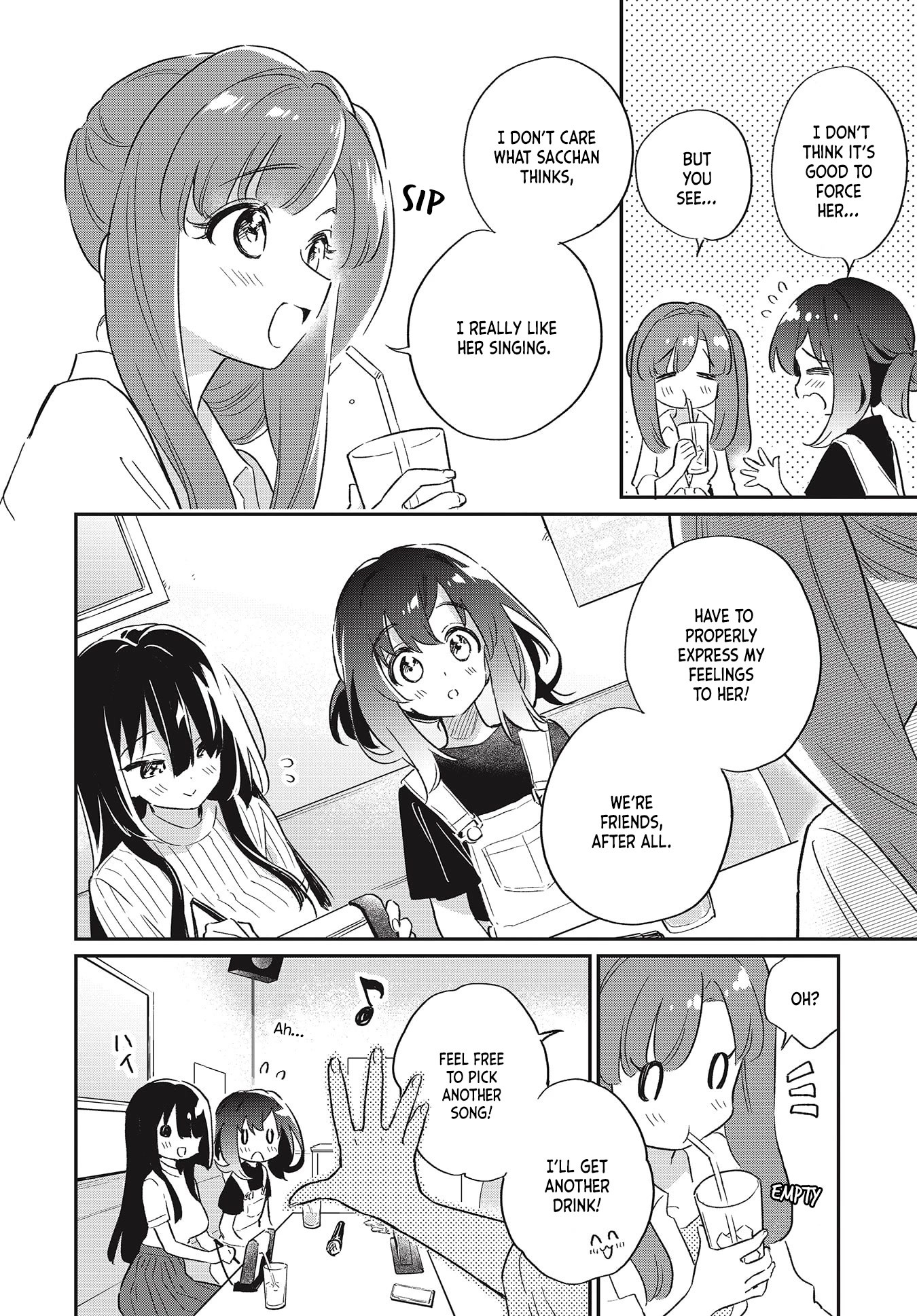 Chotto Ippai! Chapter 51 page 16 - Chapter 51: Their Singing Story