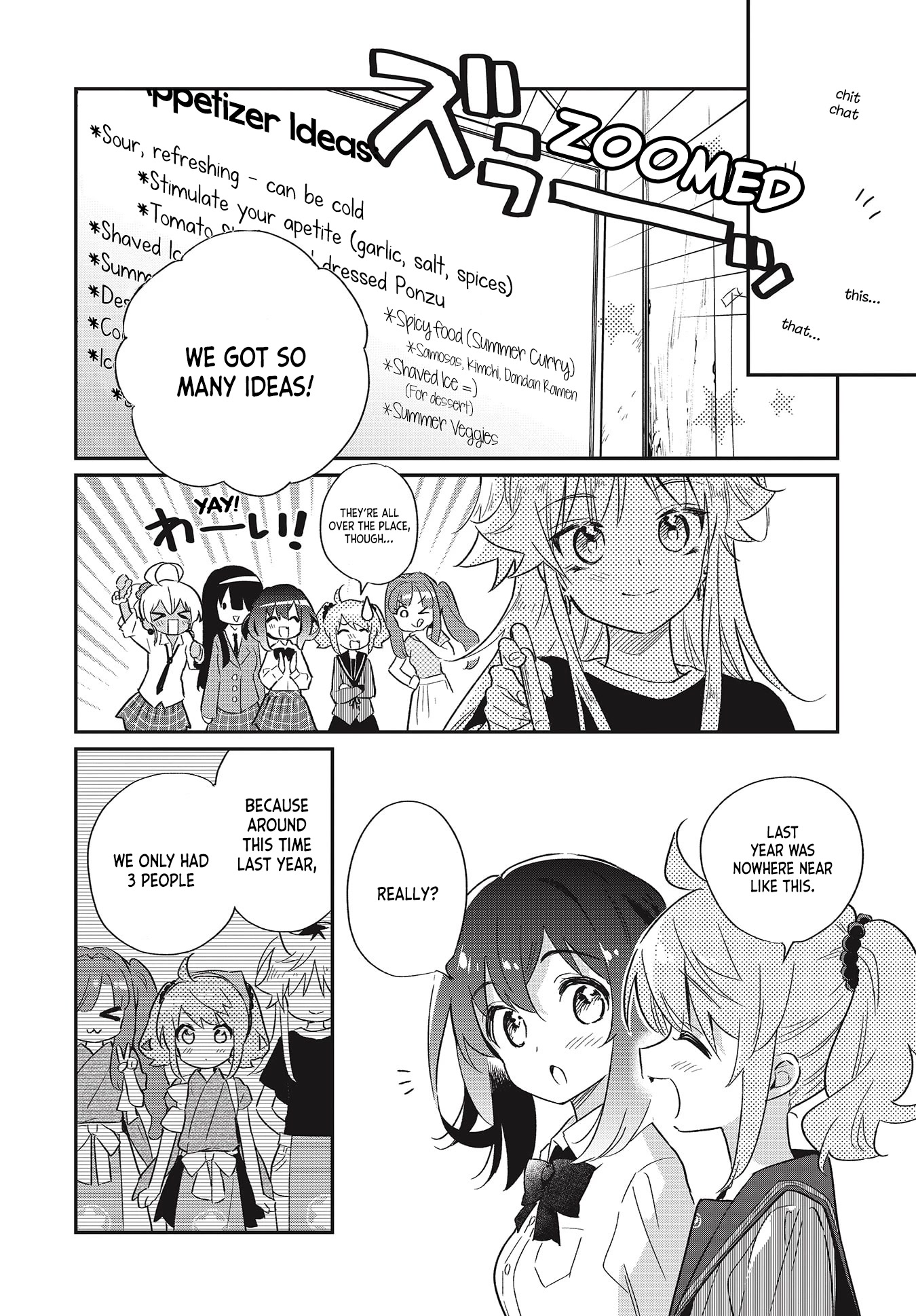 Chotto Ippai! Chapter 53 page 11 - Chapter 53: Changing Seasons