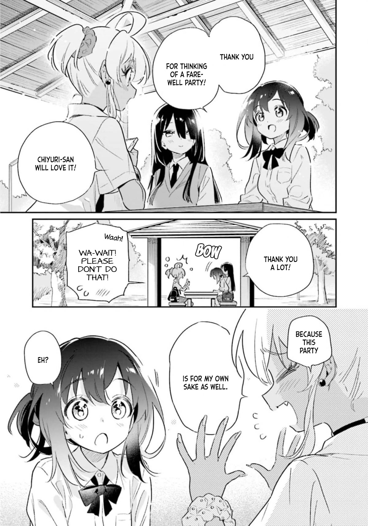 Chotto Ippai! Chapter 54 page 11 - Chapter 54: The Trio's Secret Meaning