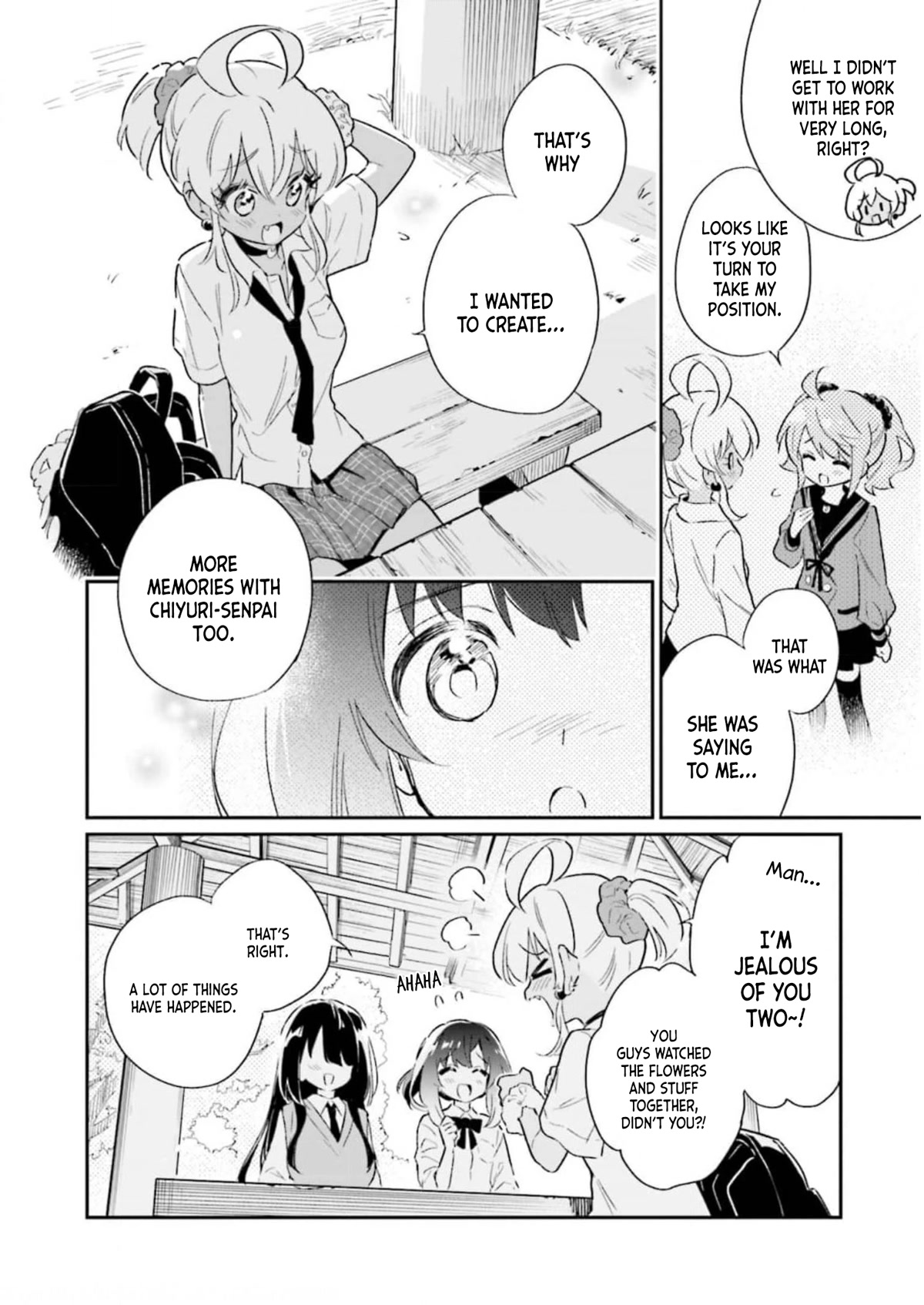 Chotto Ippai! Chapter 54 page 12 - Chapter 54: The Trio's Secret Meaning